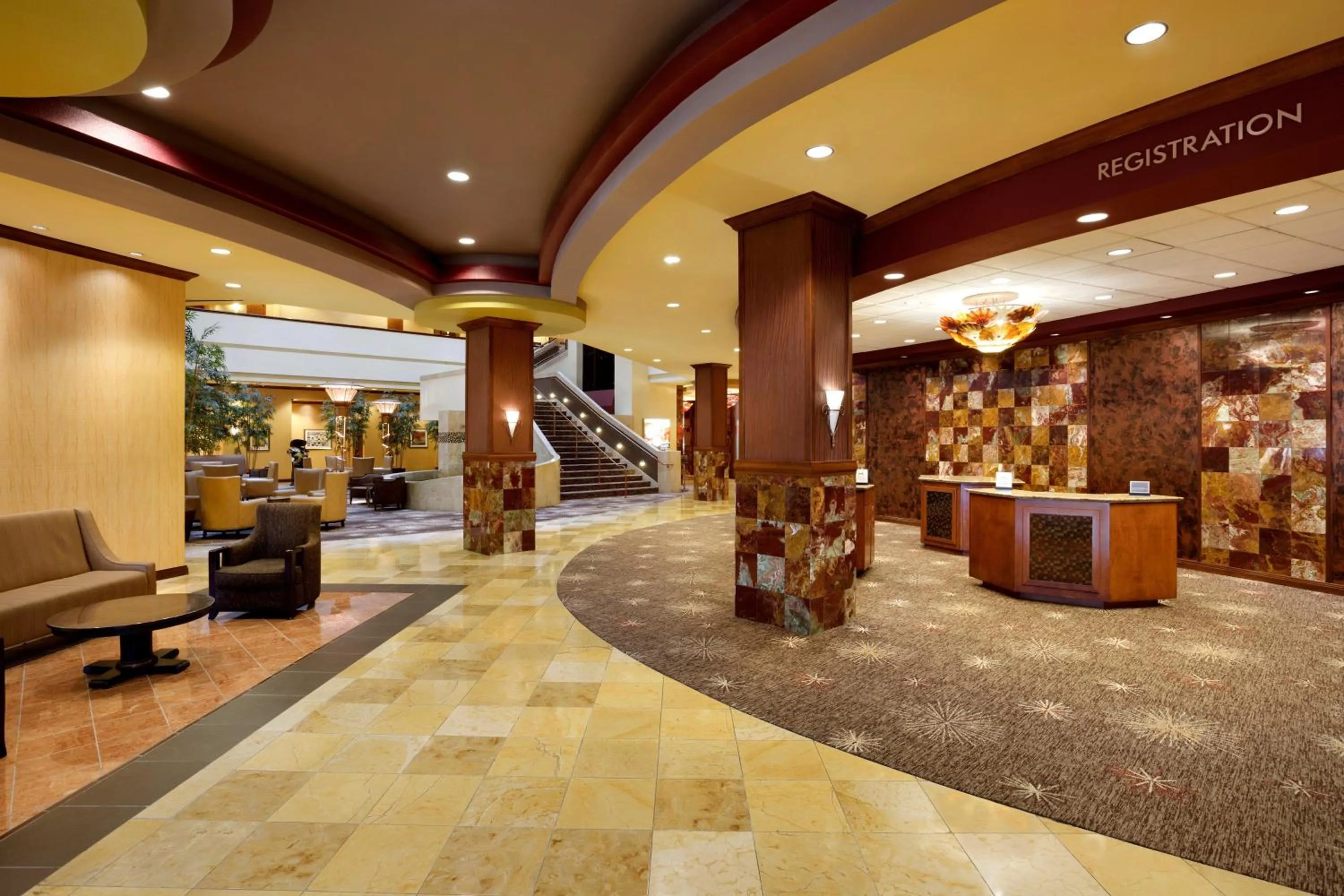 Lobby or reception in Embassy Suites by Hilton Dallas Frisco Hotel & Convention Center