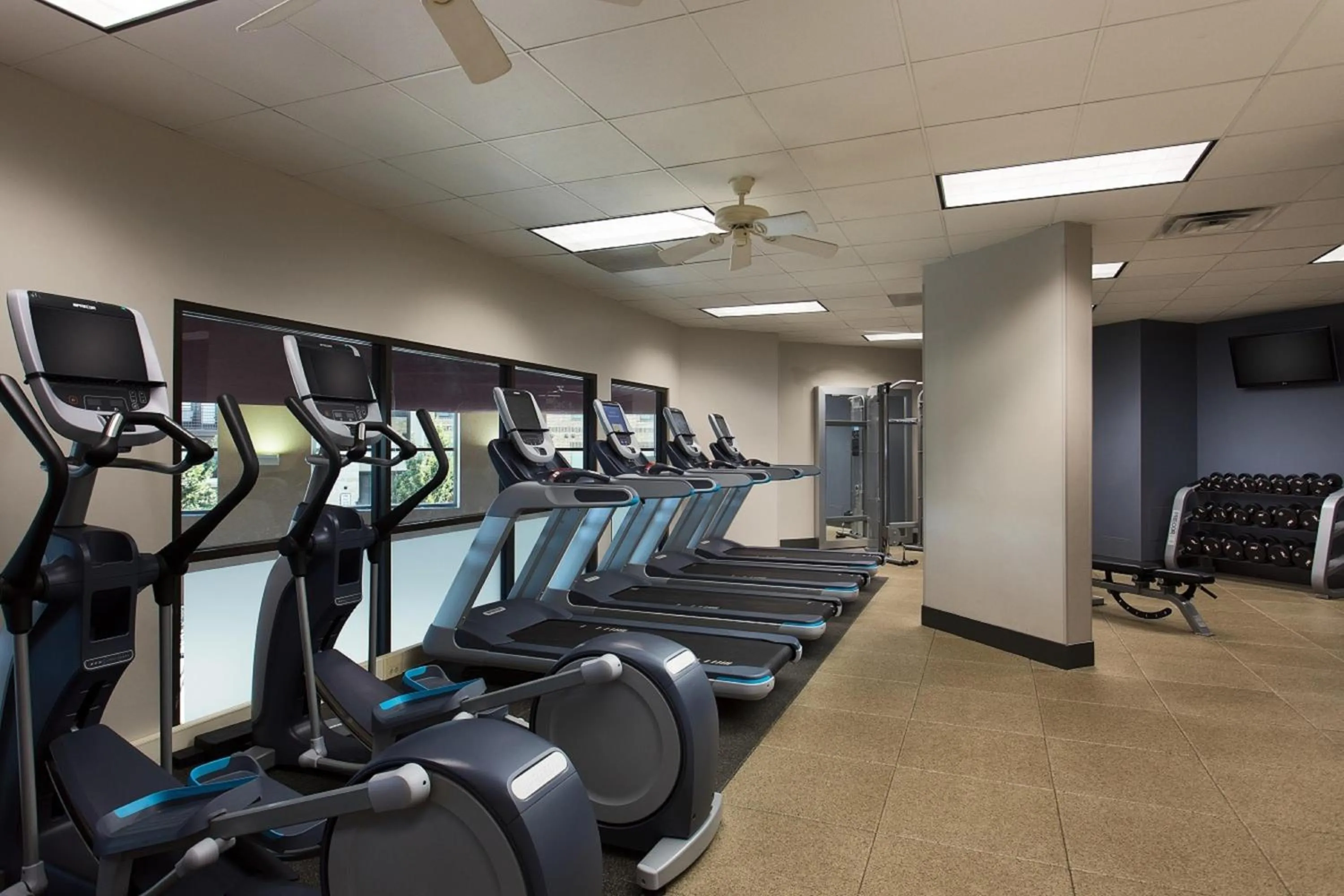 Fitness centre/facilities in Embassy Suites by Hilton Dallas Frisco Hotel & Convention Center