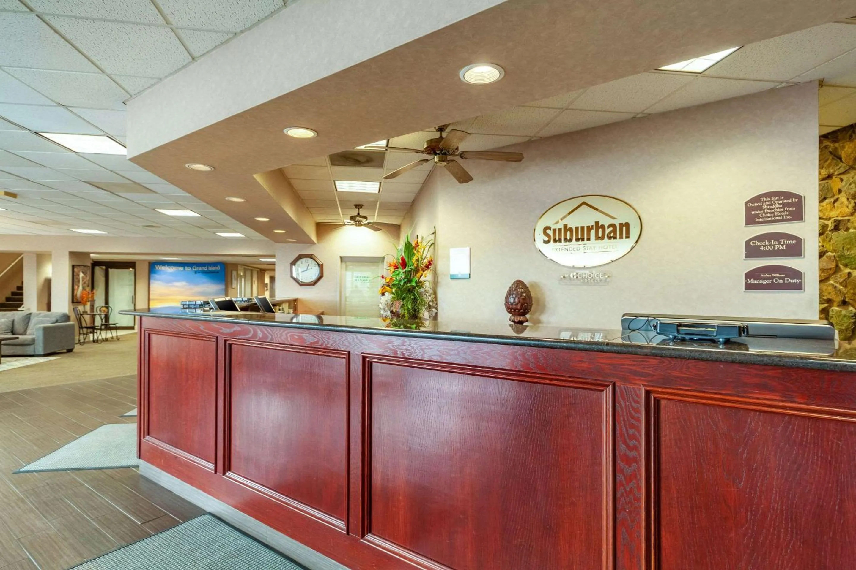 Lobby or reception in Quality Inn and Conference Center I-80 Grand Island
