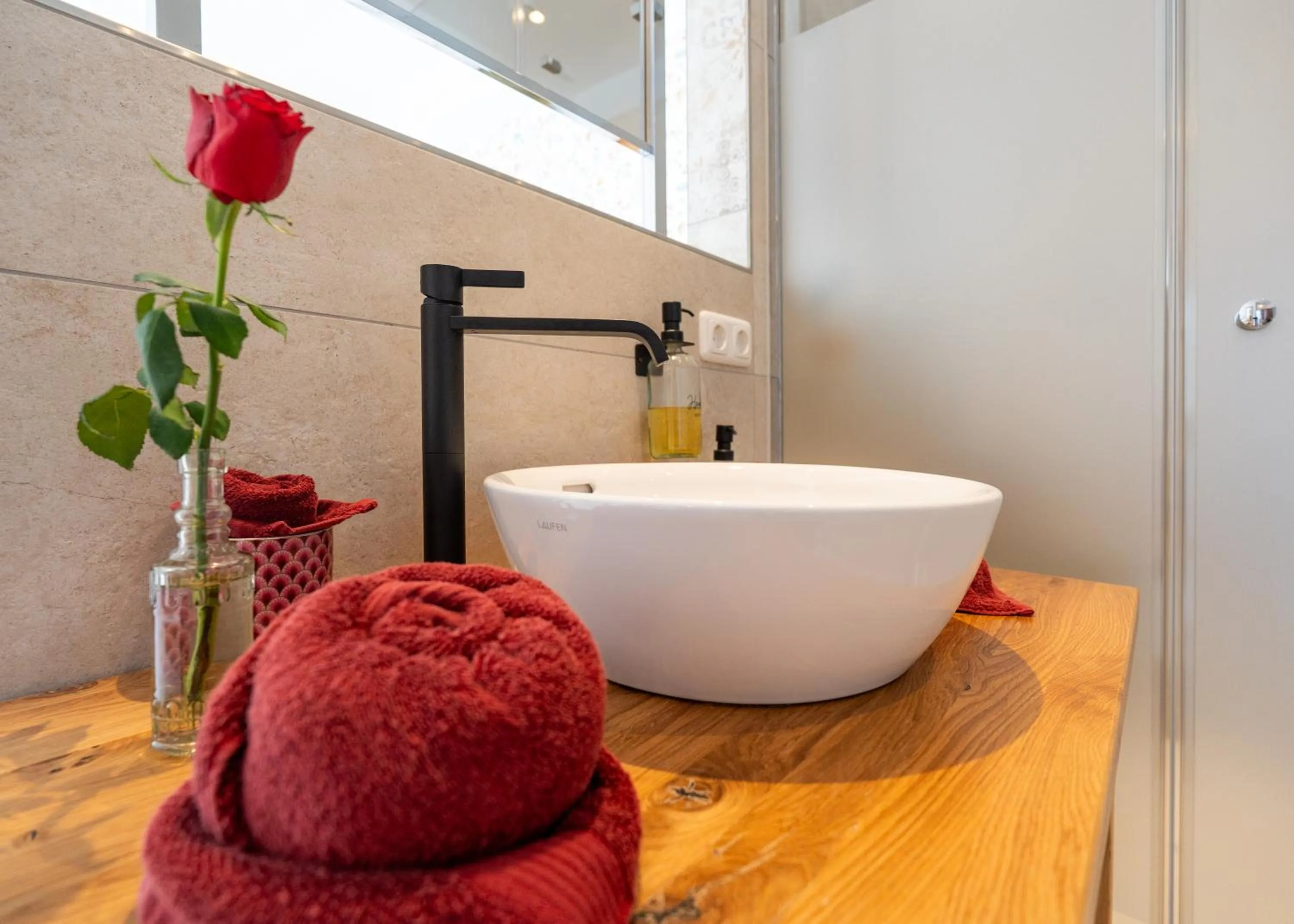 Bathroom in Hotel Krone Tirol