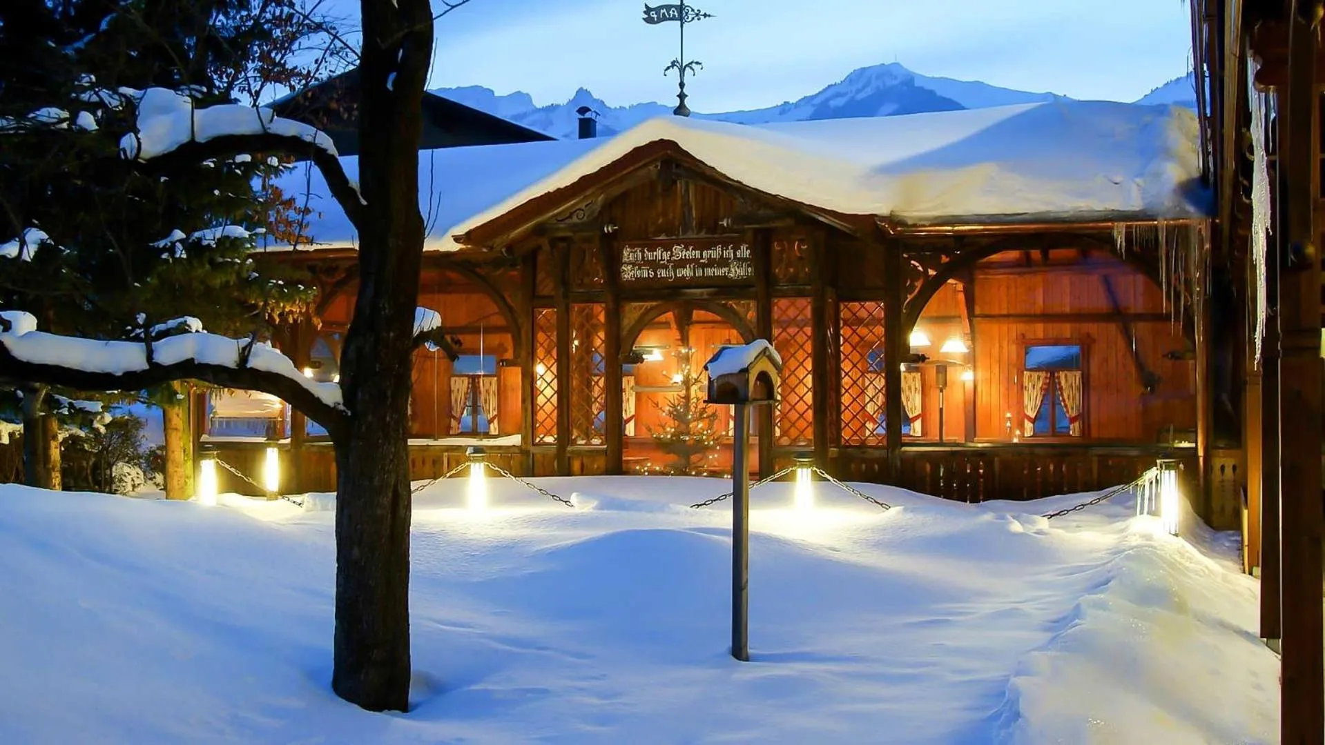 Property building in Hotel Krone Tirol