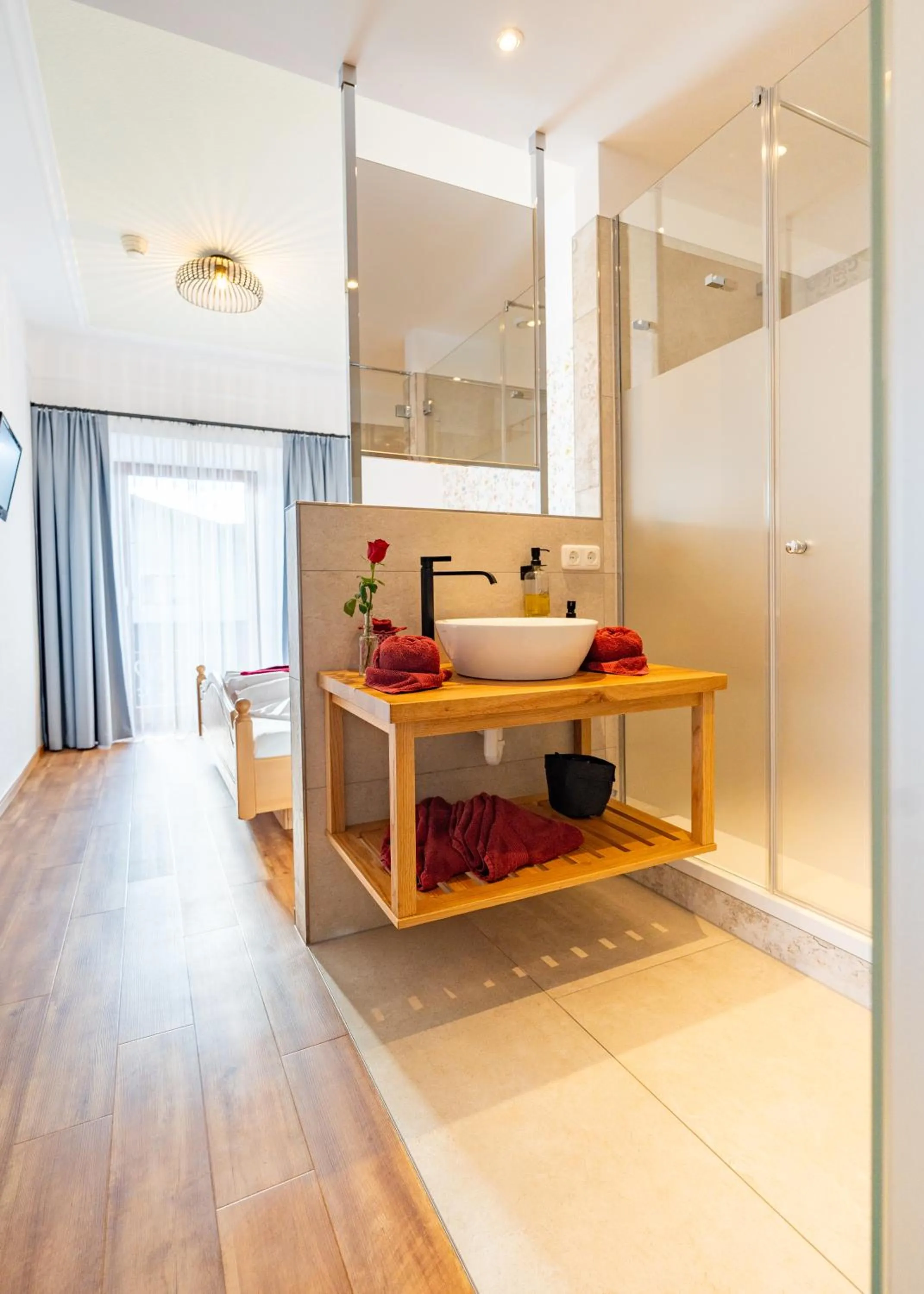 Bathroom in Hotel Krone Tirol