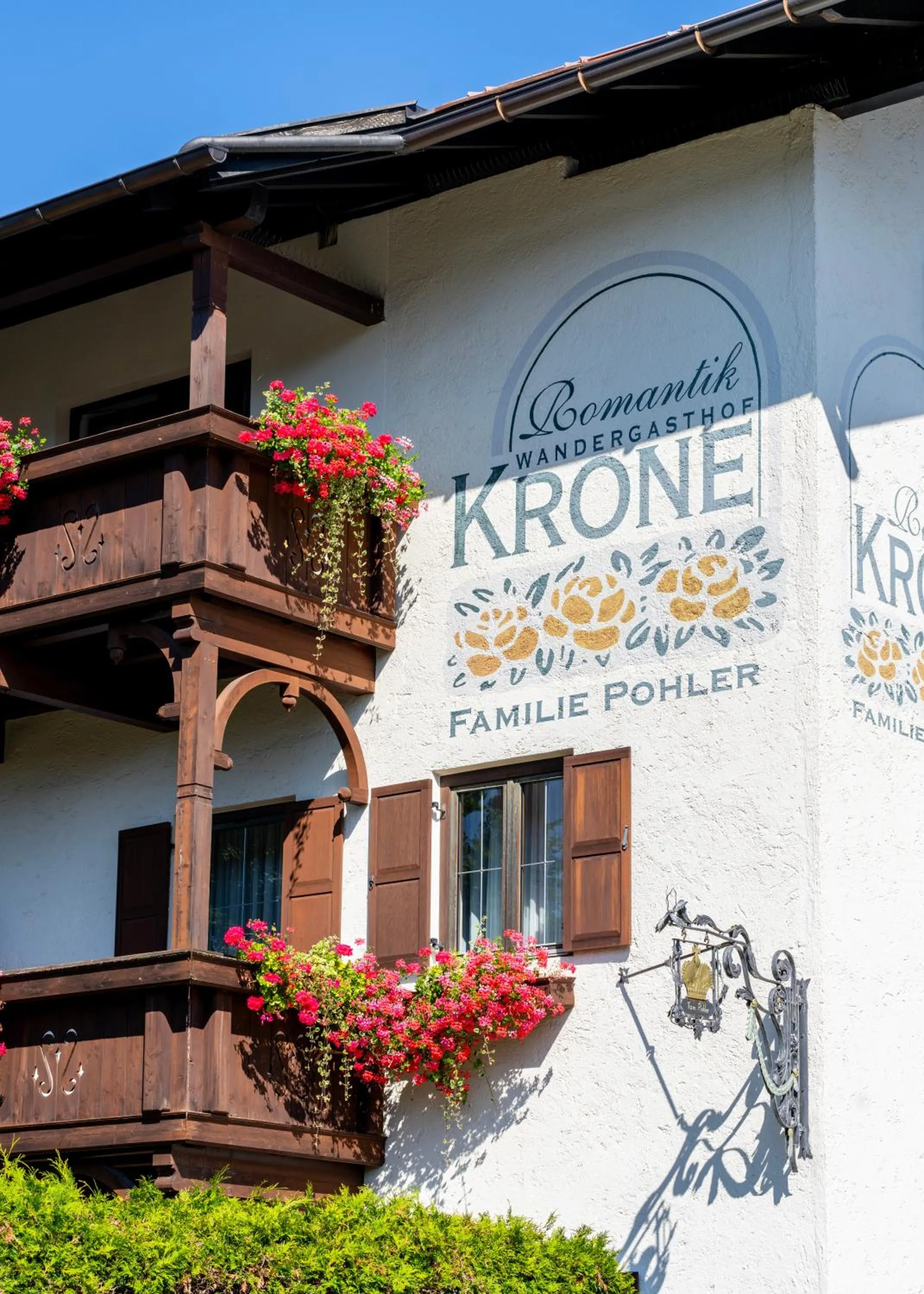 Property building in Hotel Krone Tirol