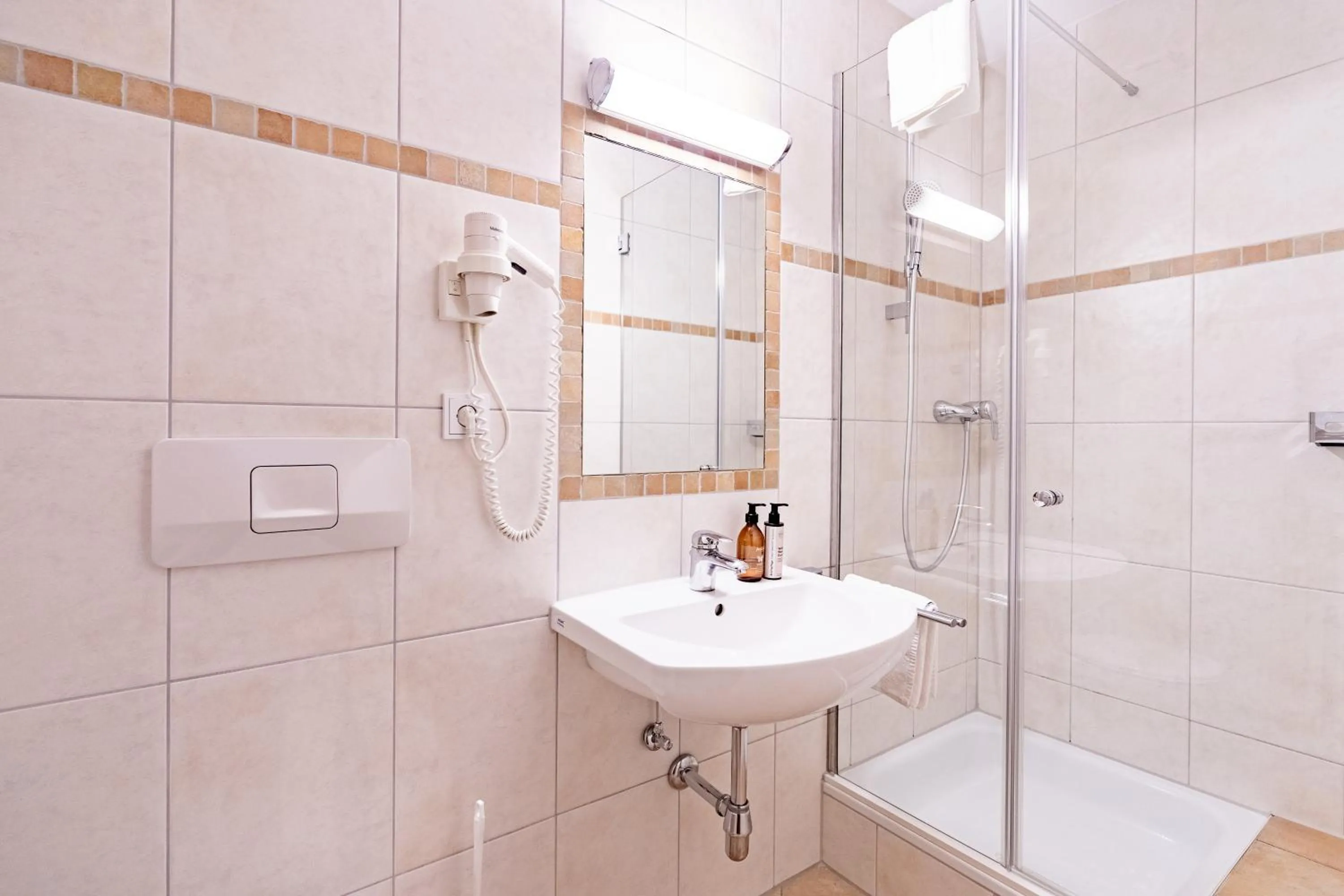 Bathroom in Hotel Krone Tirol