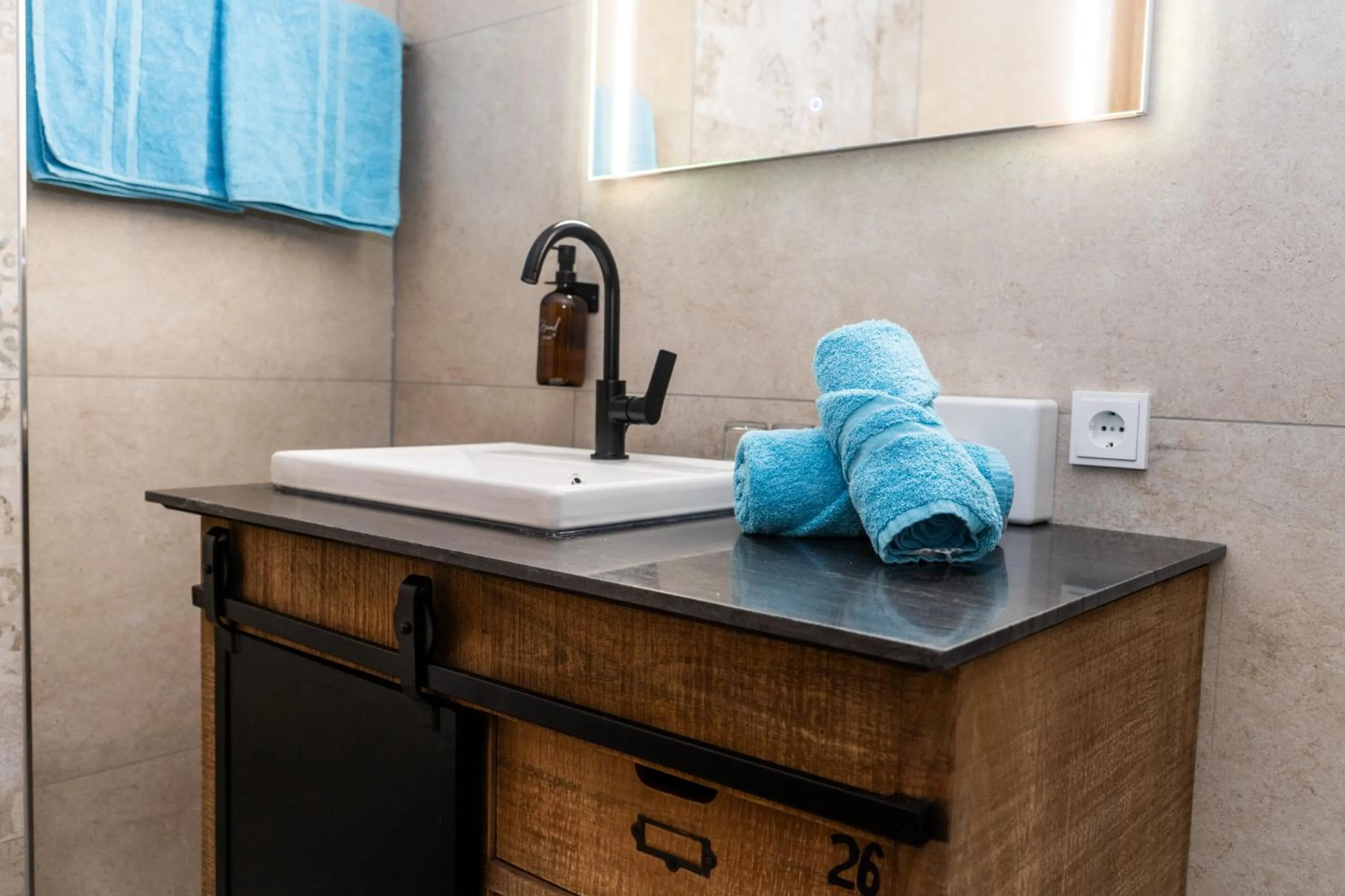 Bathroom in Hotel Krone Tirol