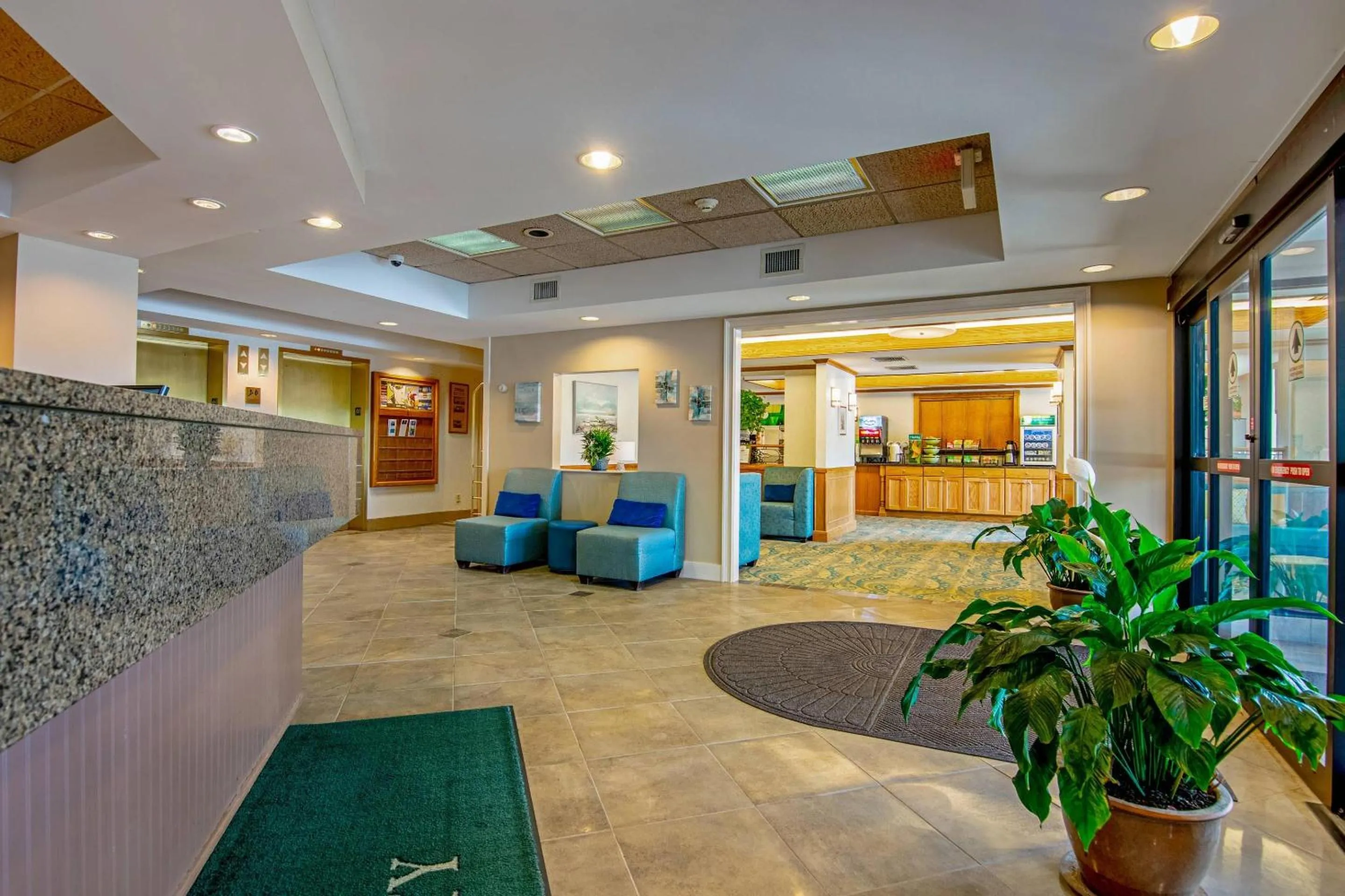 Lobby or reception in Quality Inn Portsmouth