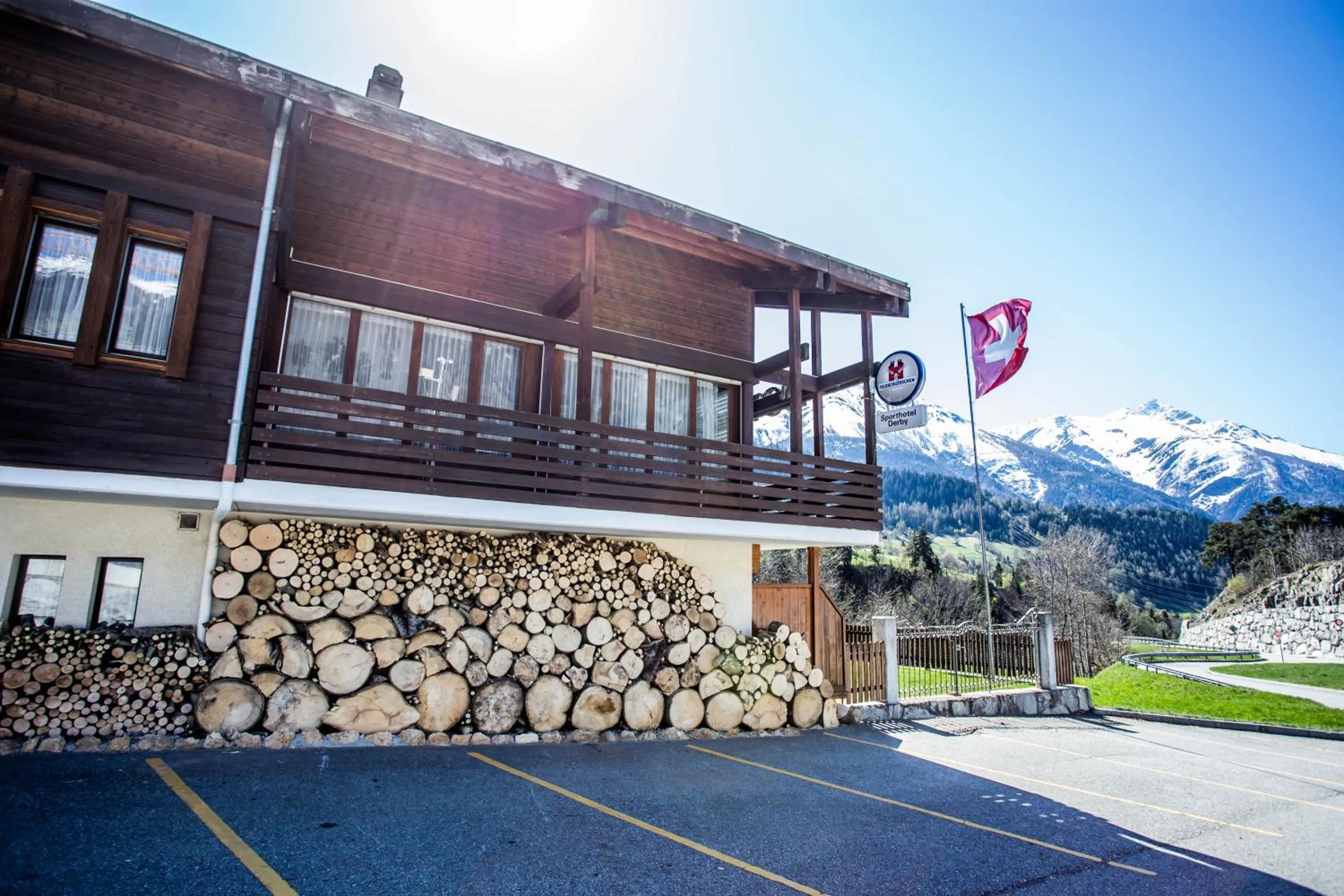 Facade/entrance in Hotel Derby