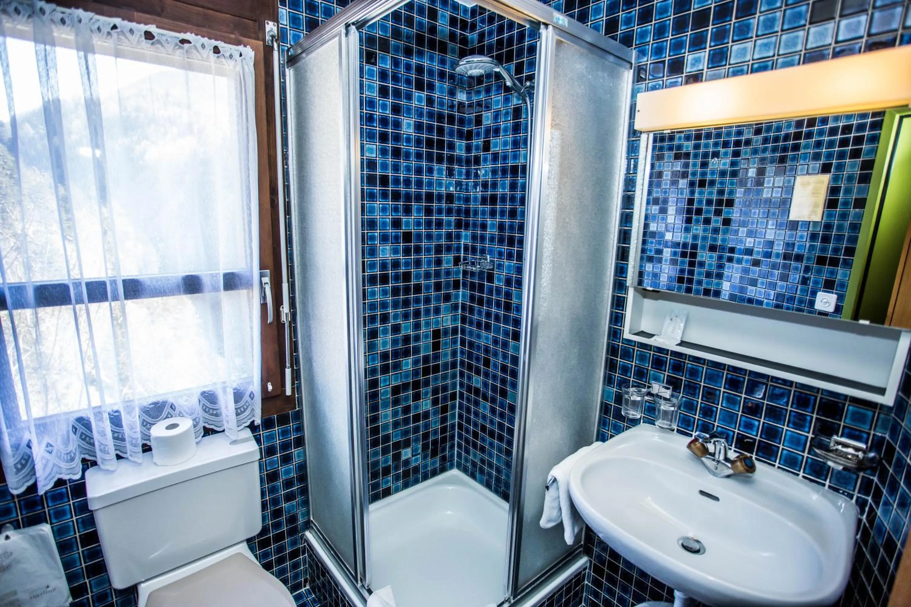 Shower in Hotel Derby