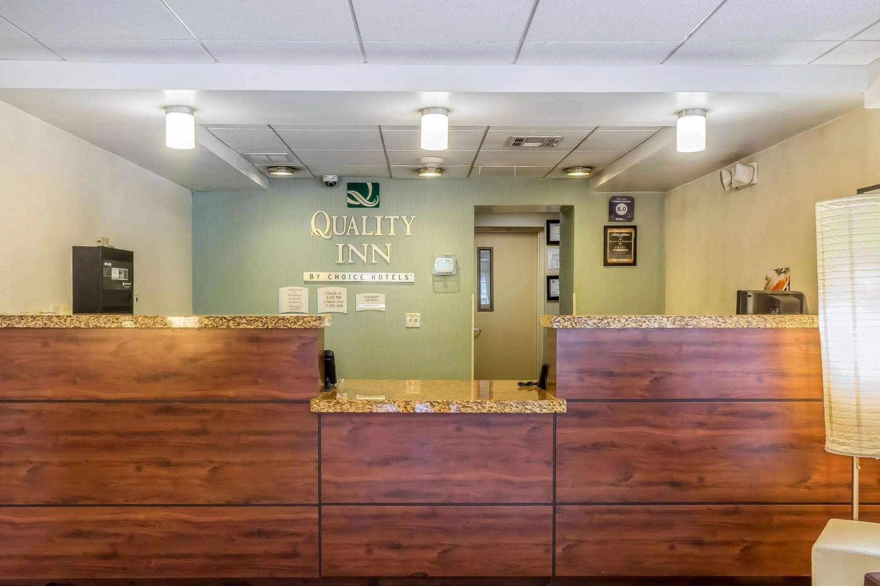 Lobby or reception in Quality Inn Flamingo