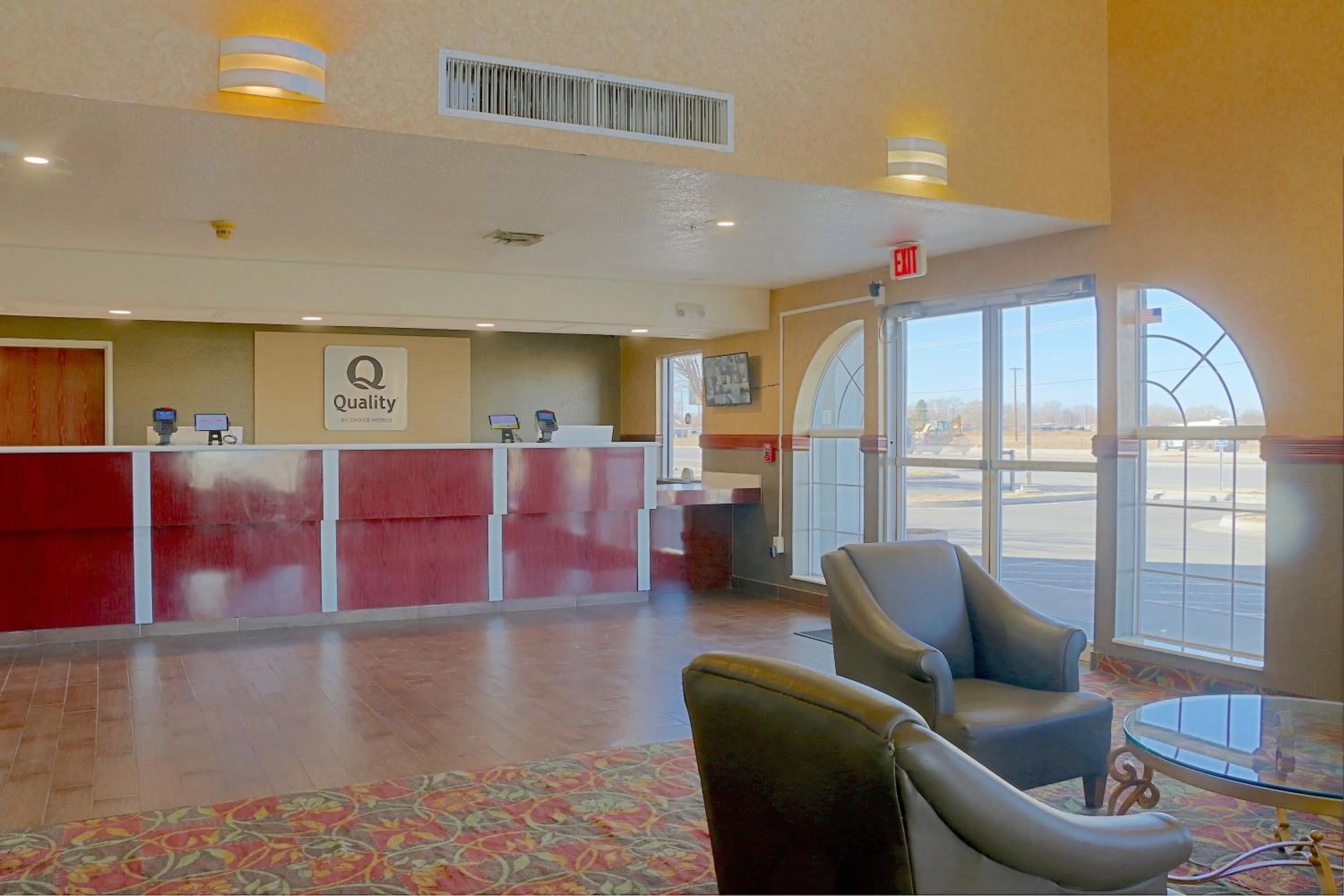 Lobby or reception in Quality Inn & Suites Roswell North