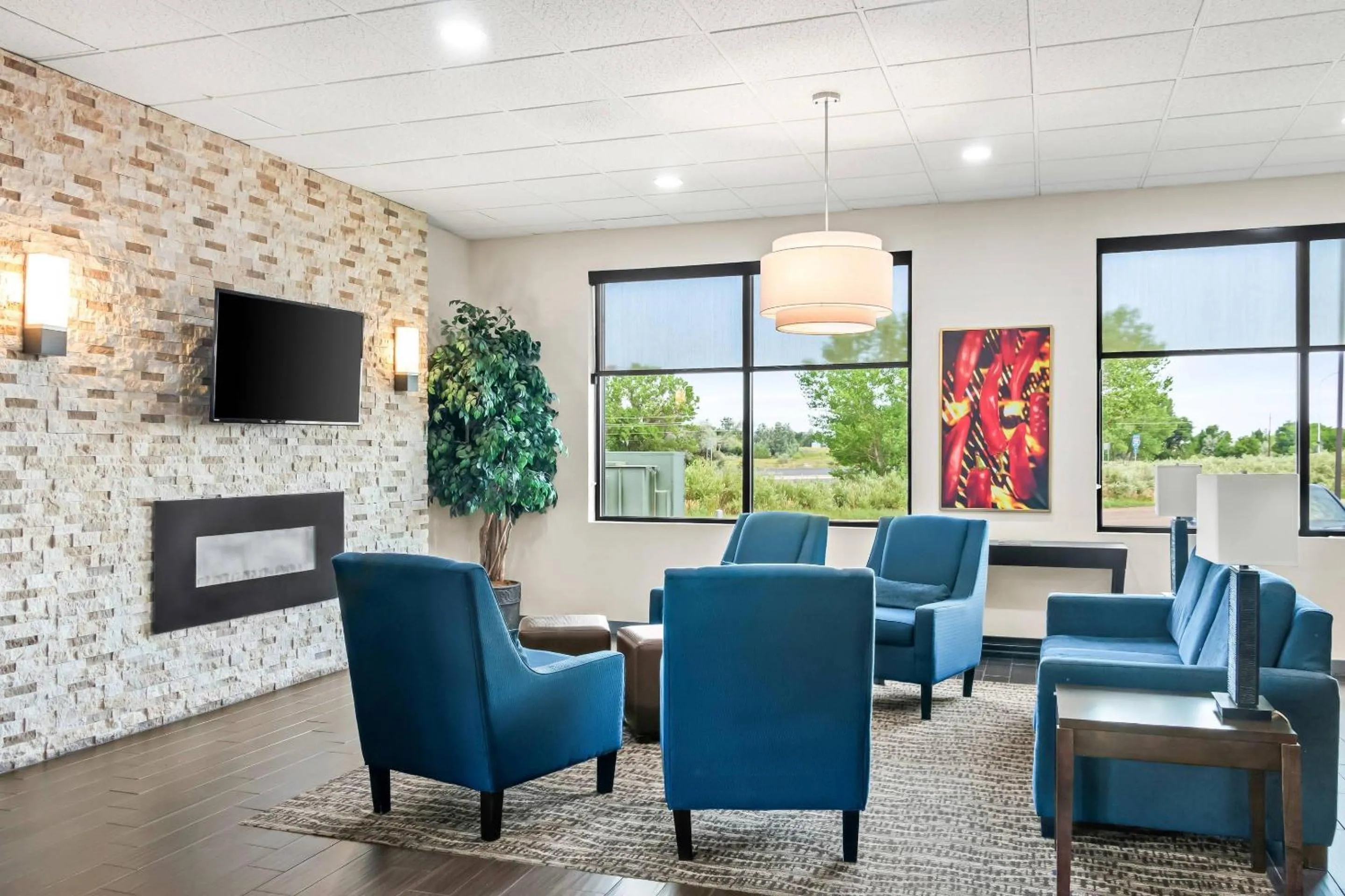 Lobby or reception in Comfort Inn Las Vegas New Mexico