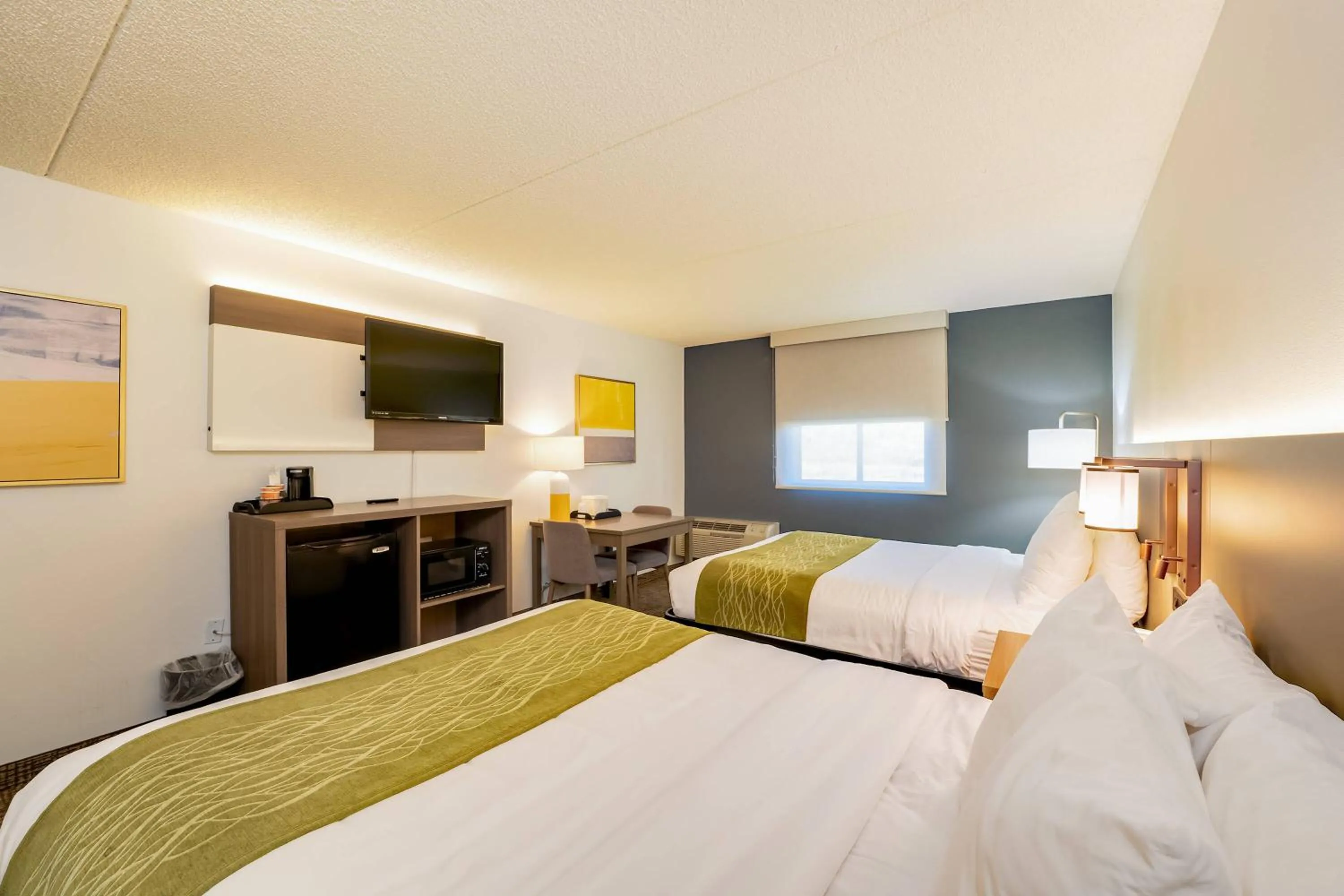 Bed in Comfort Inn Las Vegas New Mexico