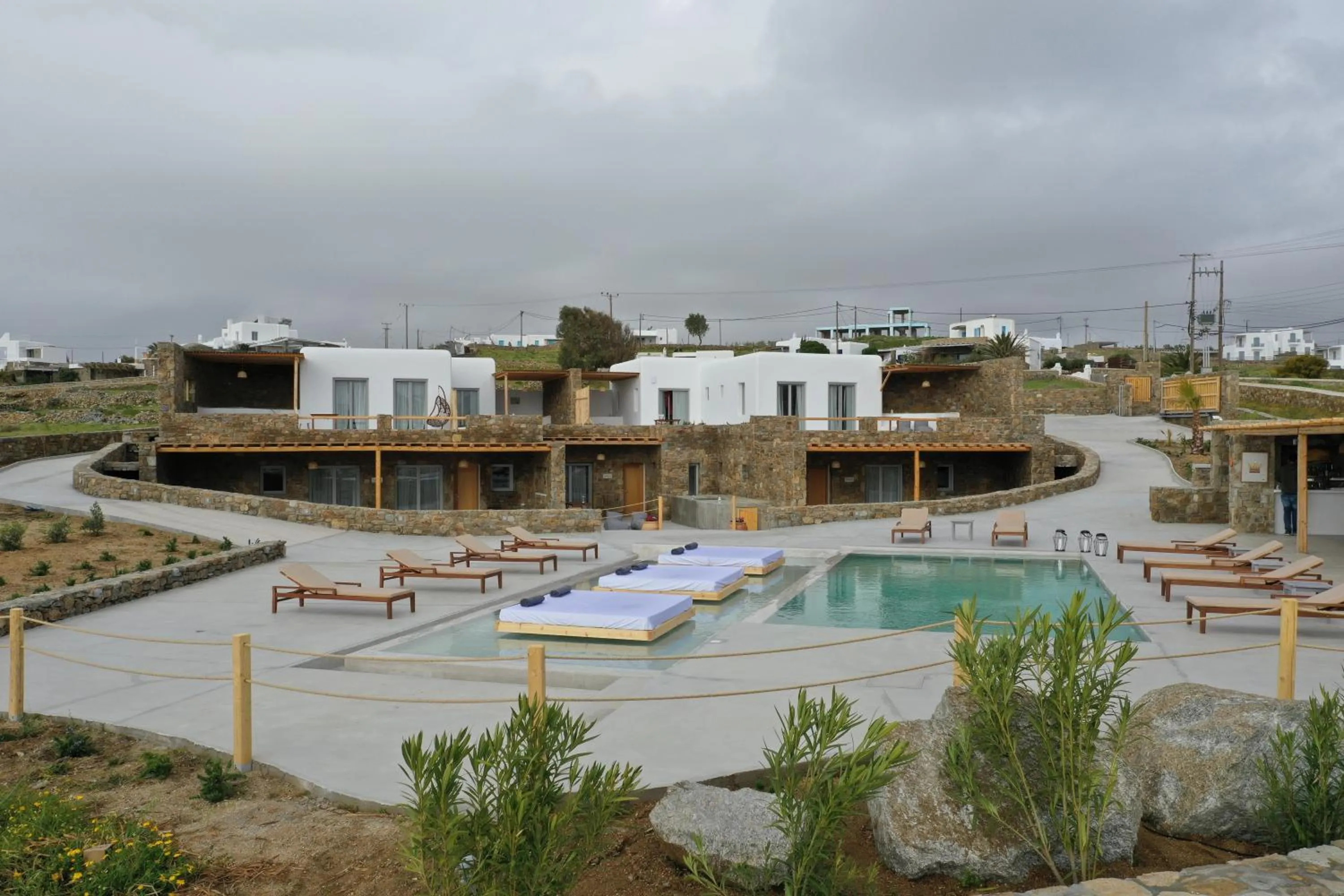 Property building in Myconian Crown Suites