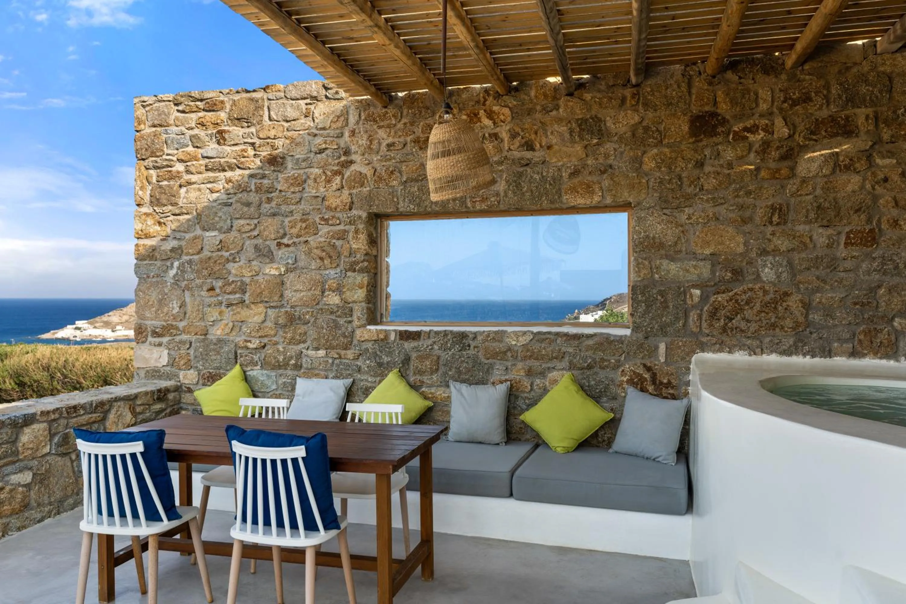 Balcony/Terrace in Myconian Crown Suites