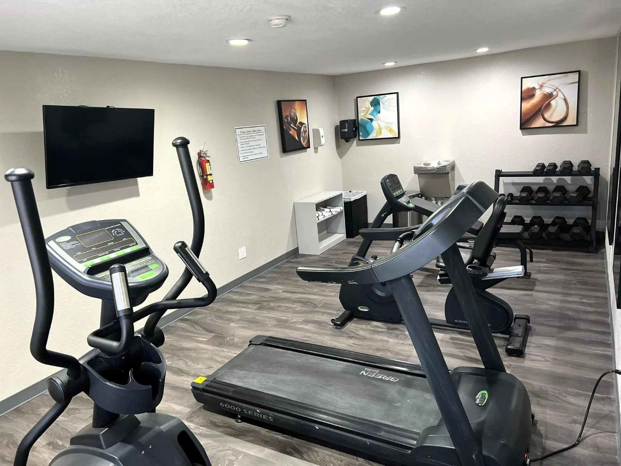 Fitness centre/facilities in Quality Inn & Suites Near White Sands National Park