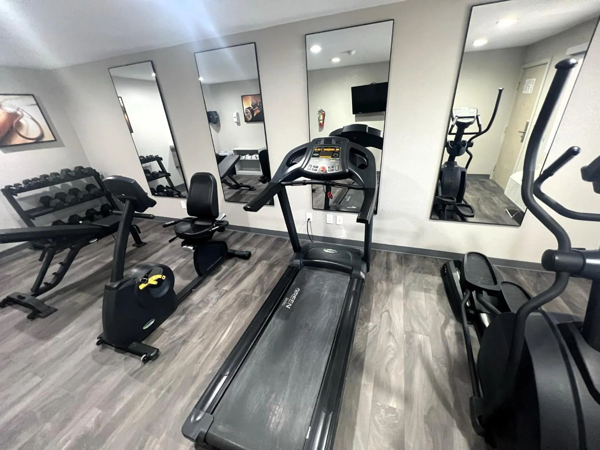 Fitness centre/facilities in Quality Inn & Suites Near White Sands National Park