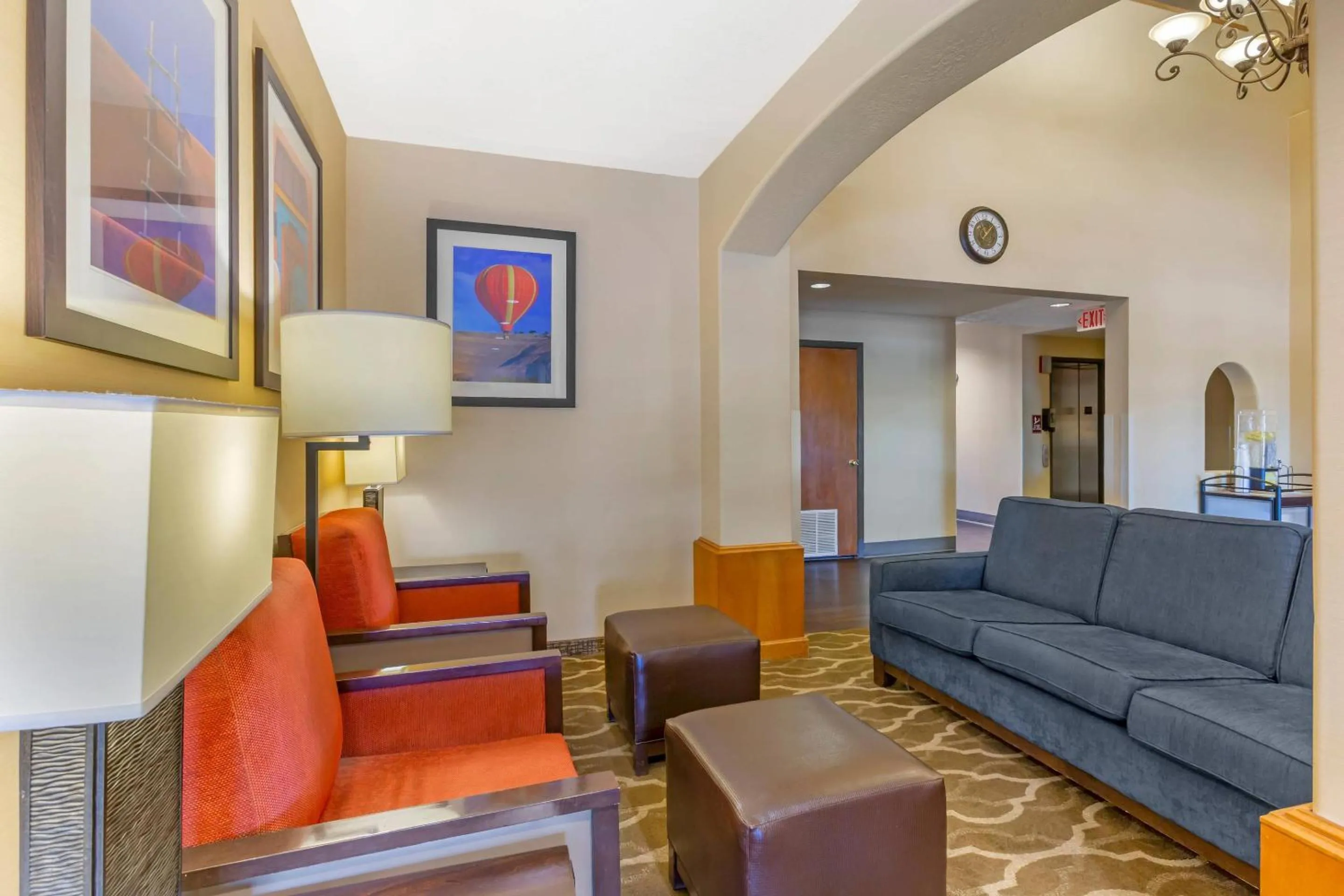 Lobby or reception in Comfort Inn & Suites Socorro