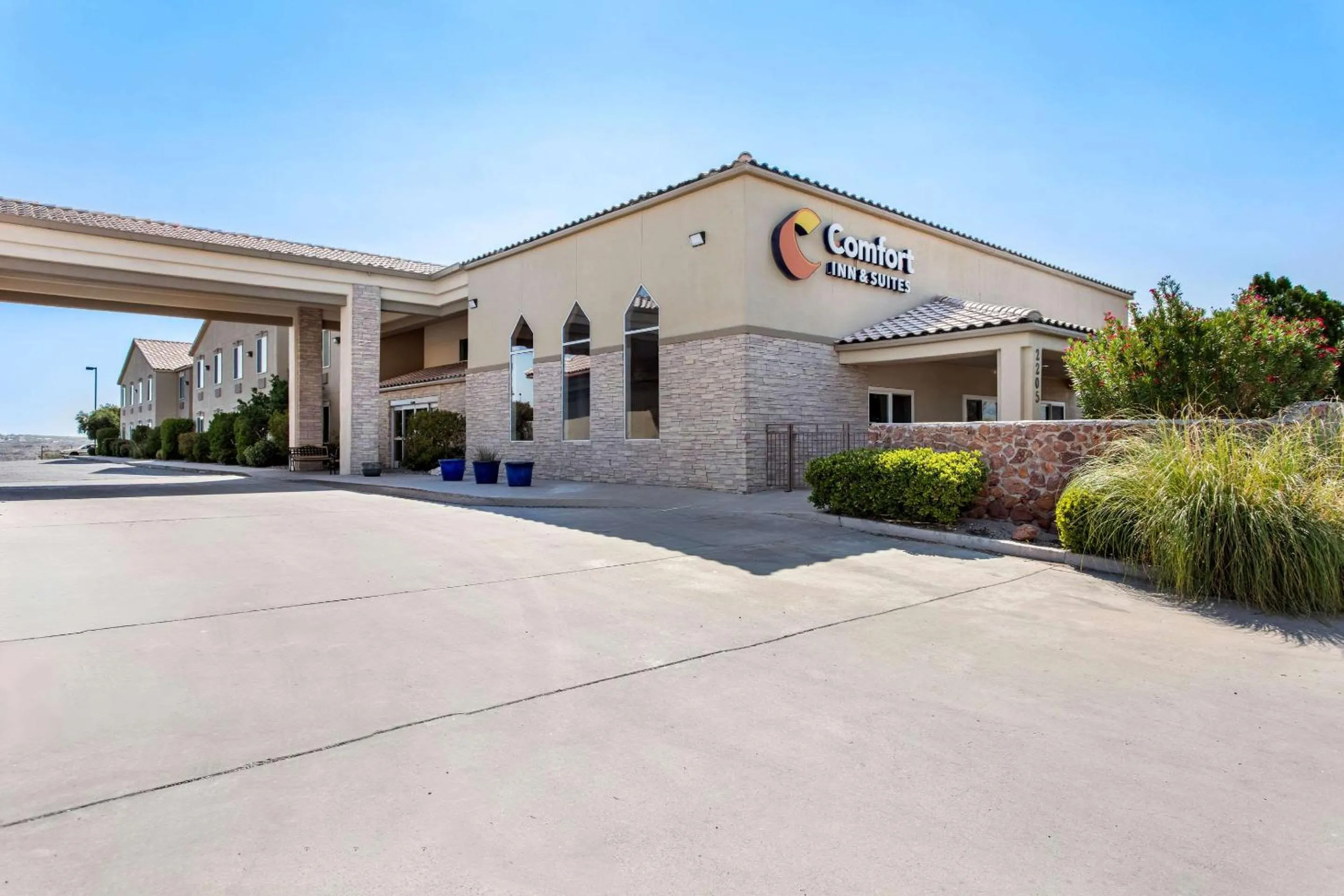 Property building in Comfort Inn & Suites I-25 near Spaceport America