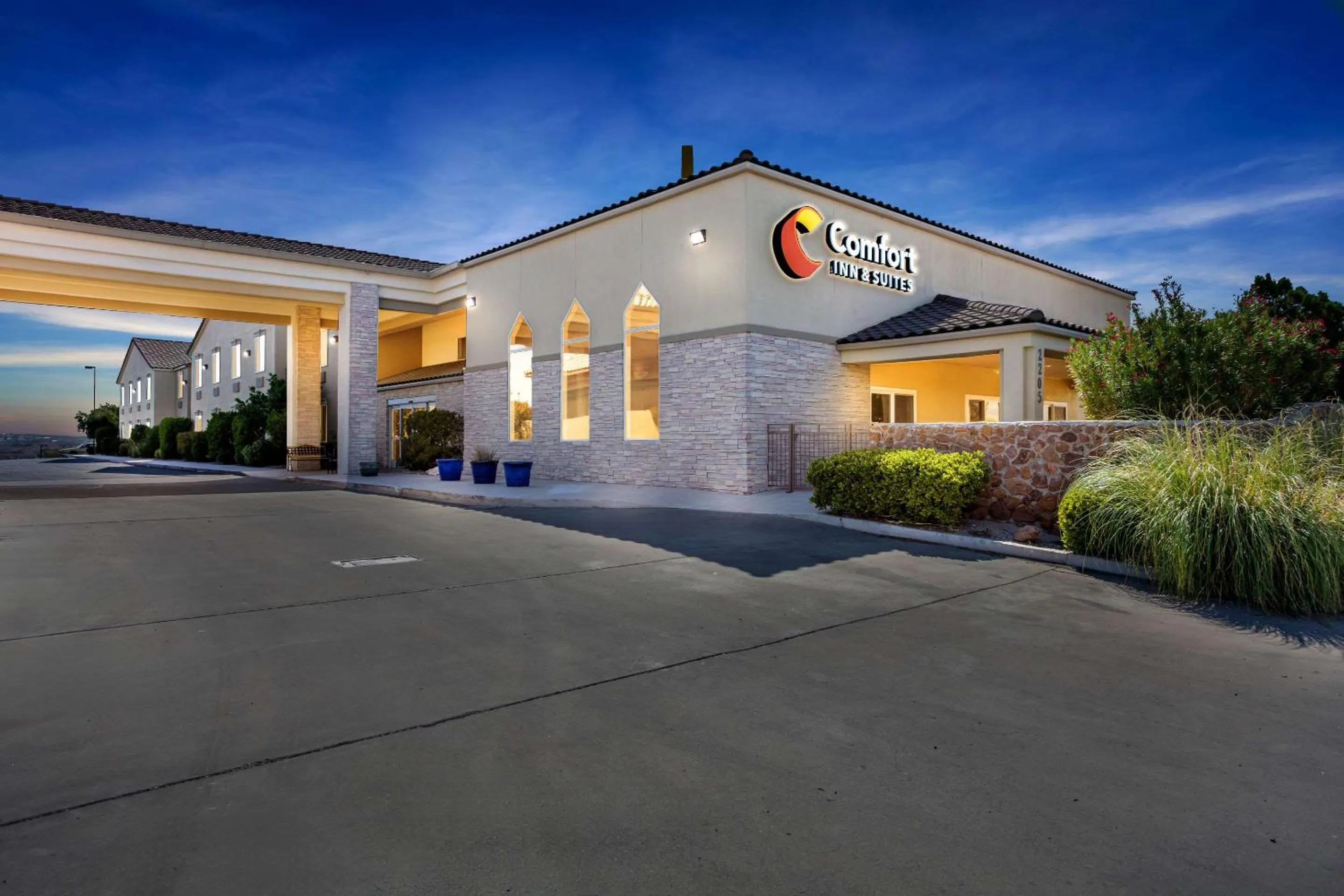 Property building in Comfort Inn & Suites I-25 near Spaceport America