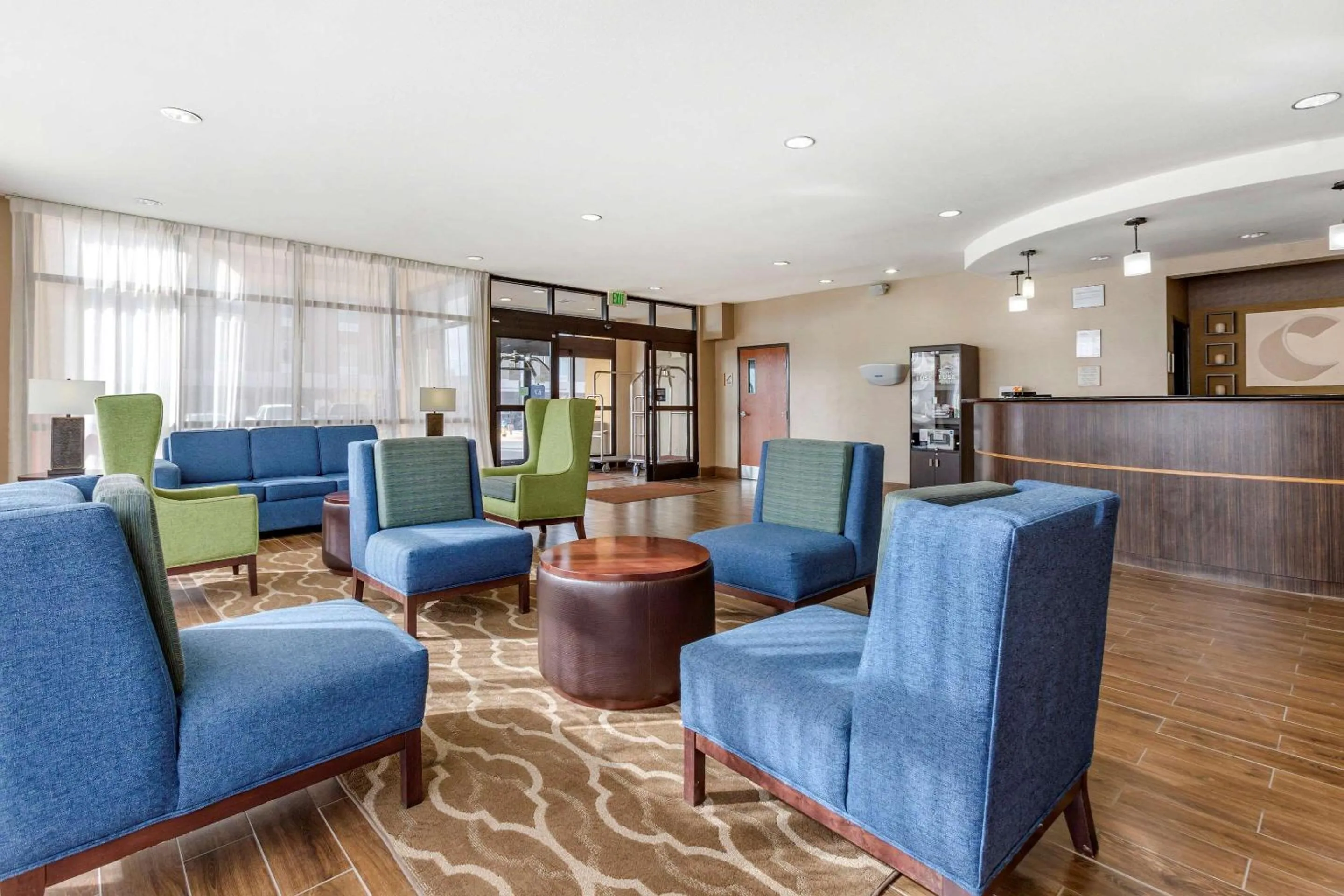Lobby or reception in Comfort Suites Hobbs