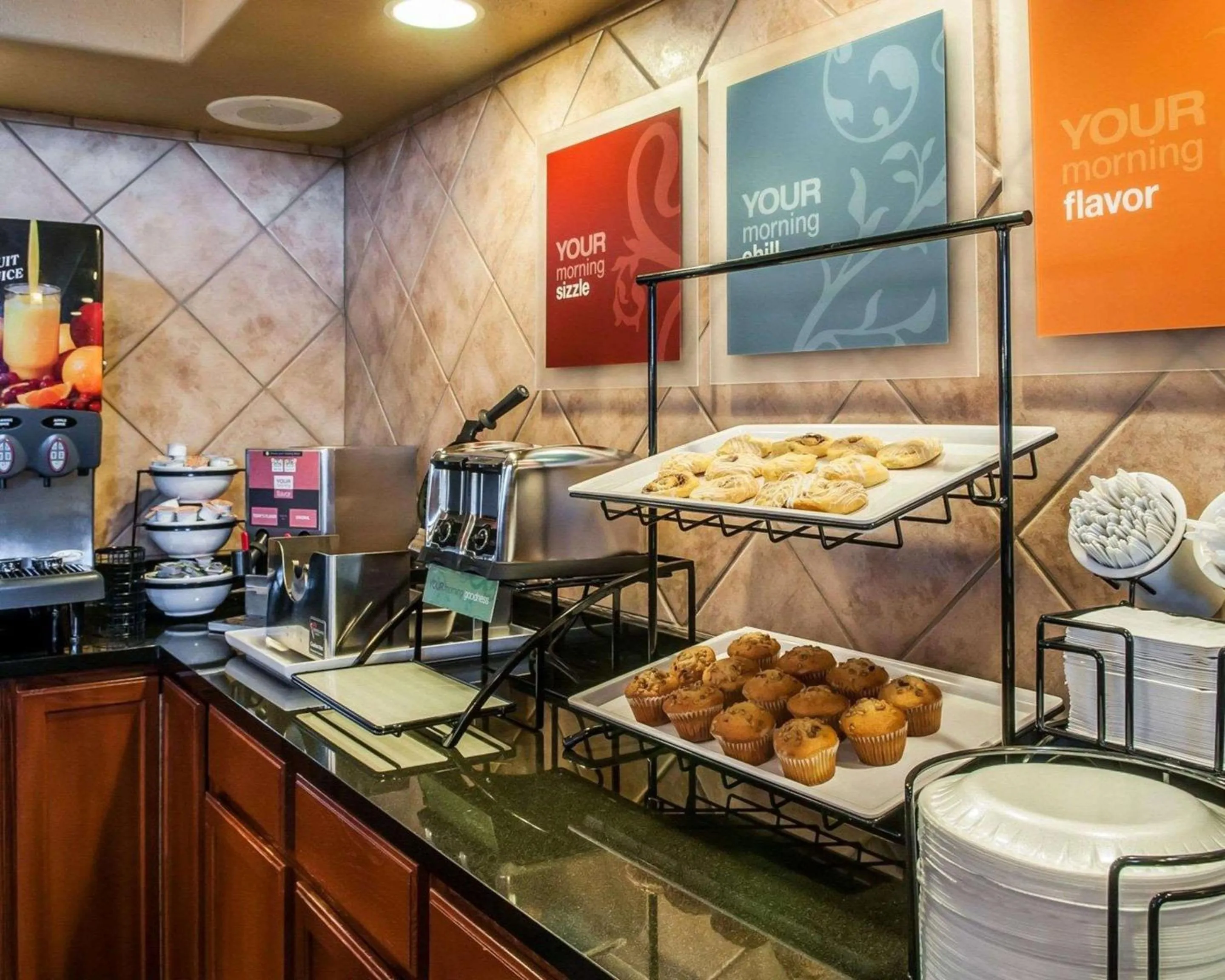 Breakfast in Comfort Inn Gallup I-40 Exit 20