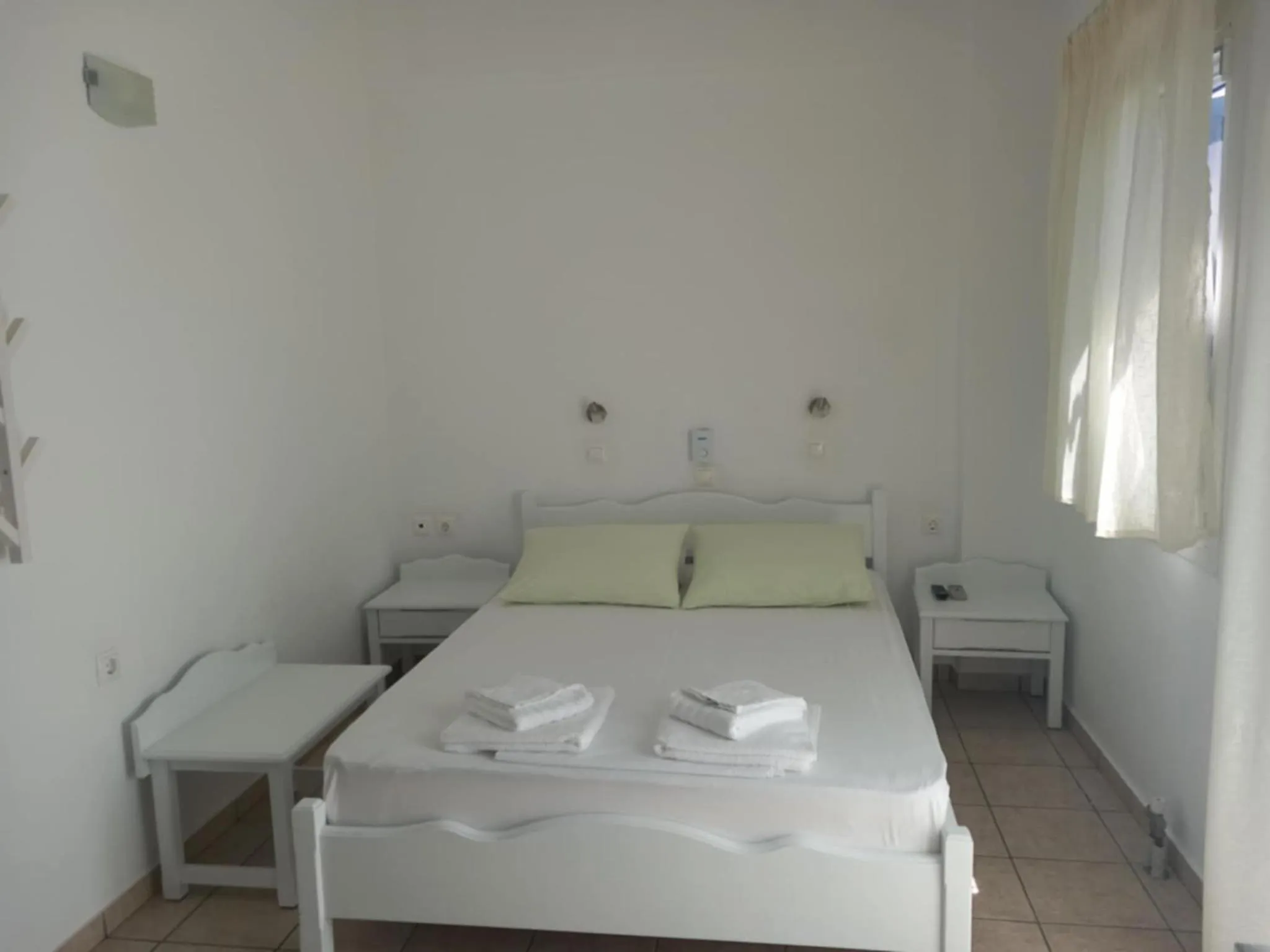 Bed in Studios Margarita