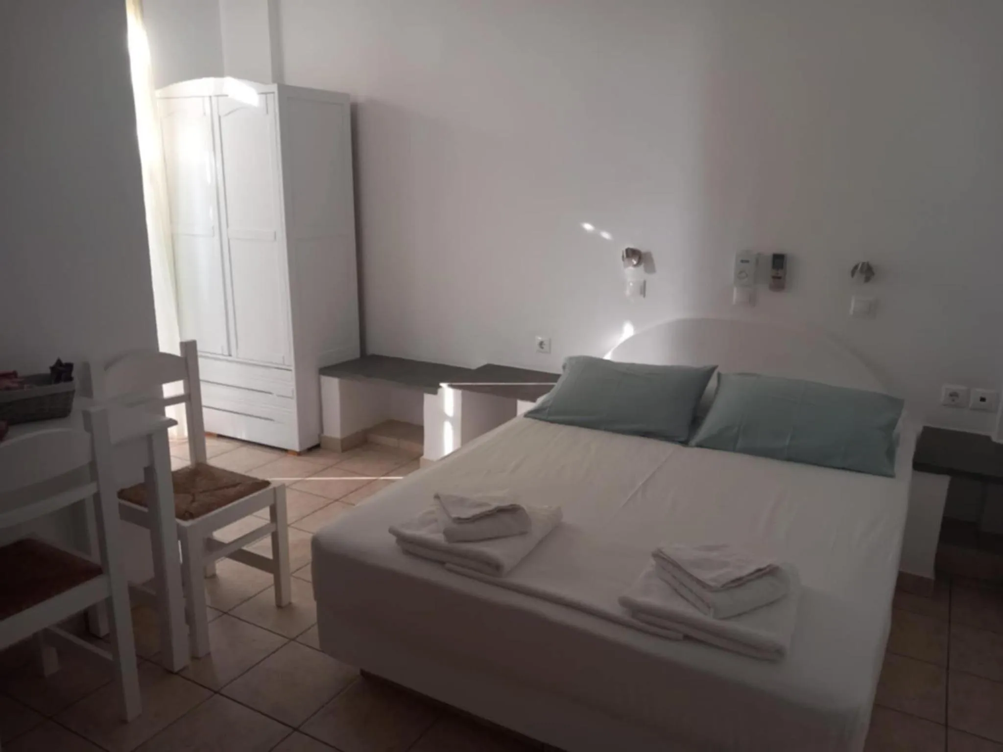 Bed in Studios Margarita