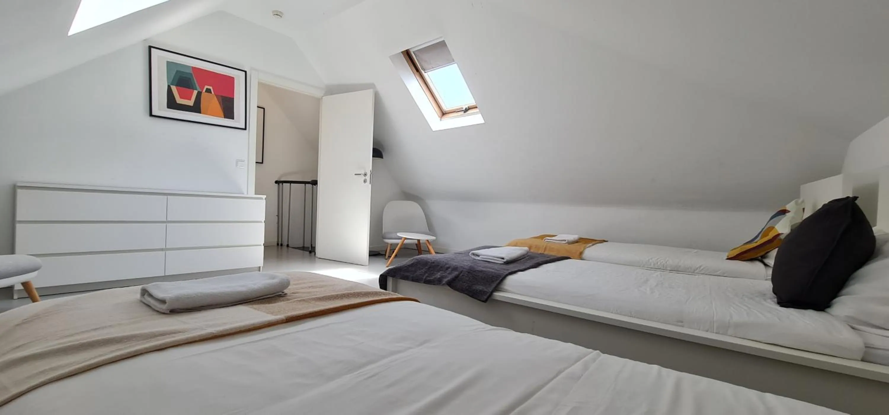 Bed in Downtown Fantail