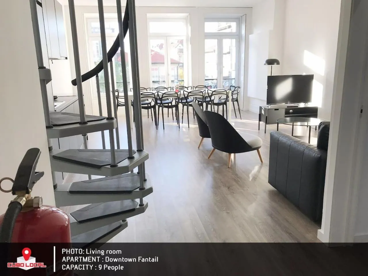 Living room in Downtown Fantail
