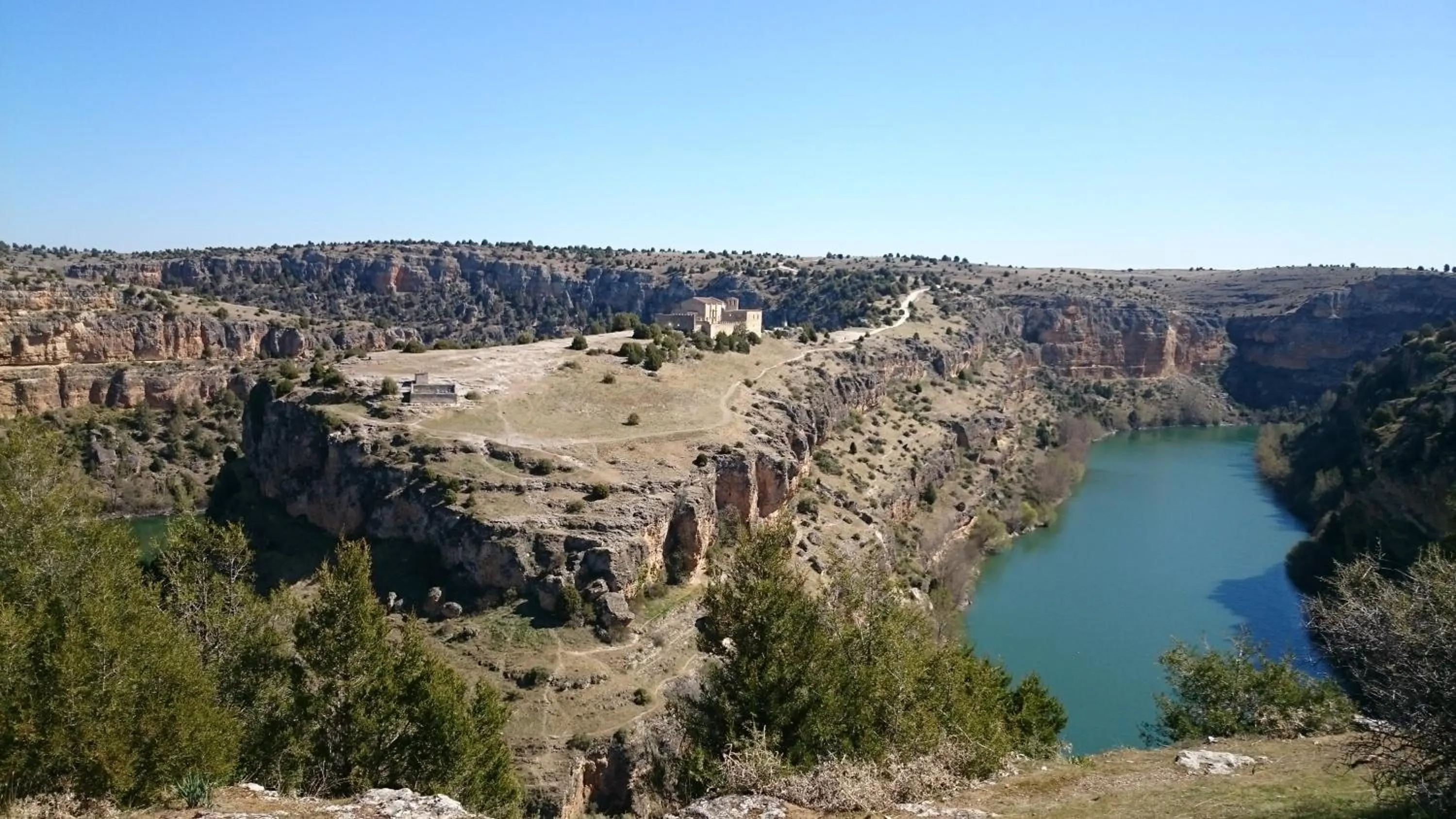 Natural landscape in Hotel Rural Vado del Duratón
