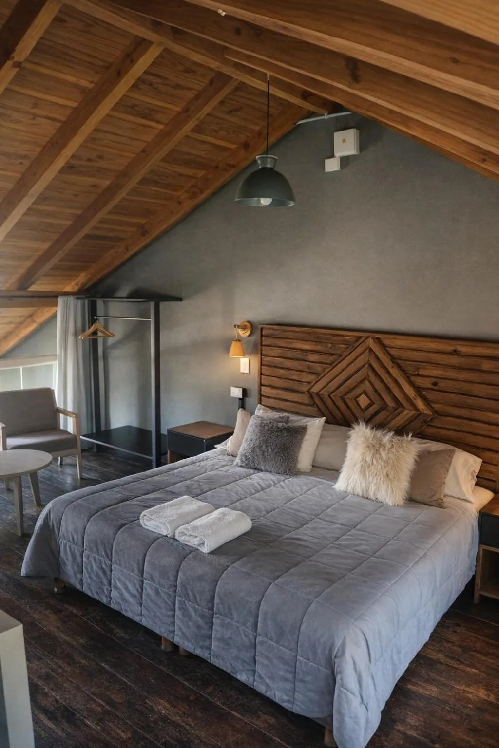 Bedroom, Bed in Pioneros Suites by Grupo Tierra Gaucha