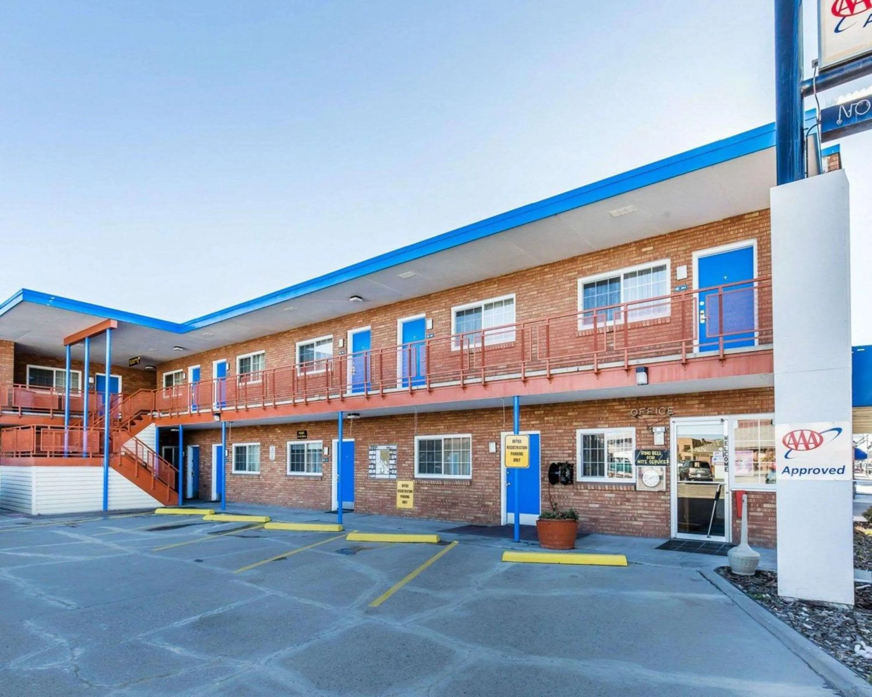 Property building in Rodeway Inn Elko Downtown Area