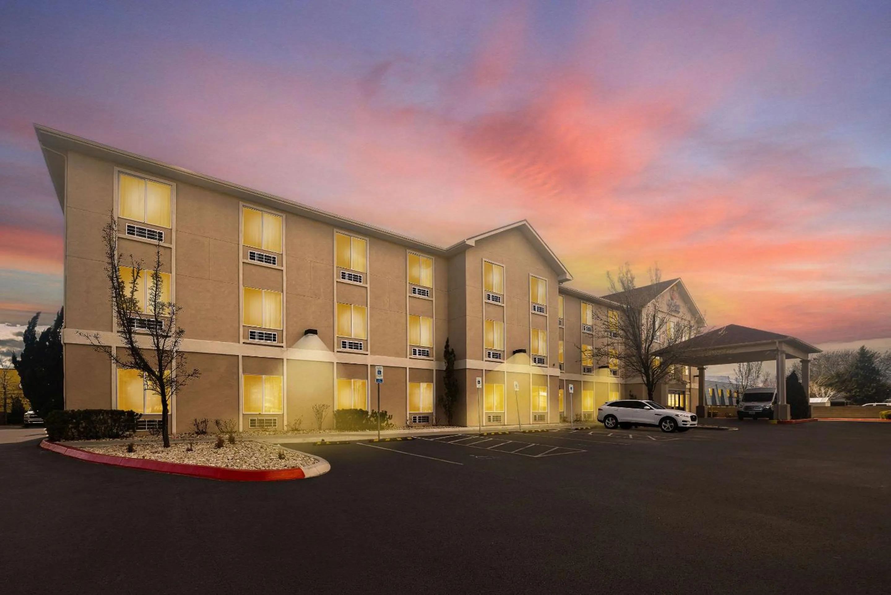 Property building in Comfort Inn & Suites Airport Convention Center
