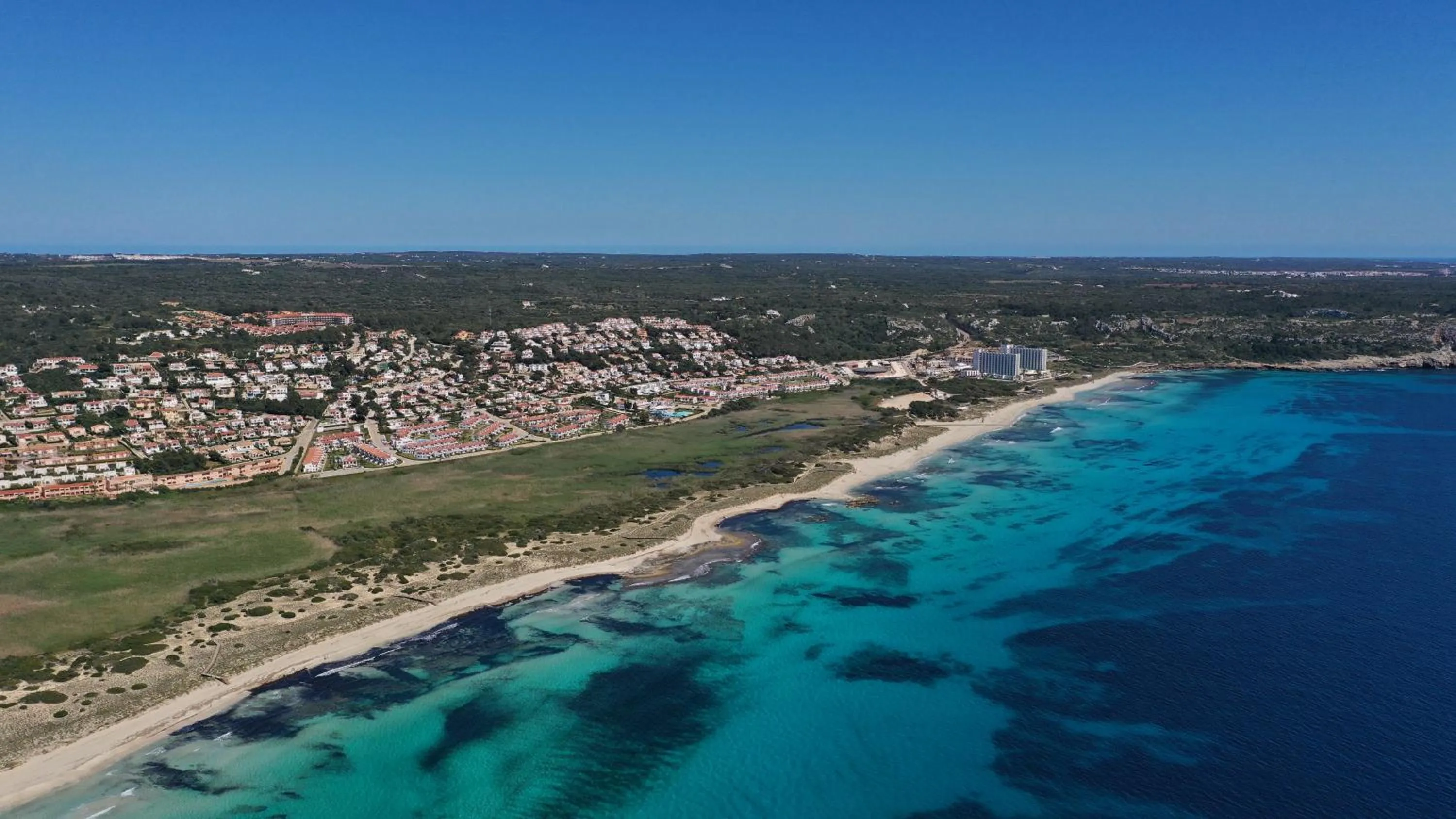 Beach in Apartamentos Son Bou Gardens By MENORCARENTALS