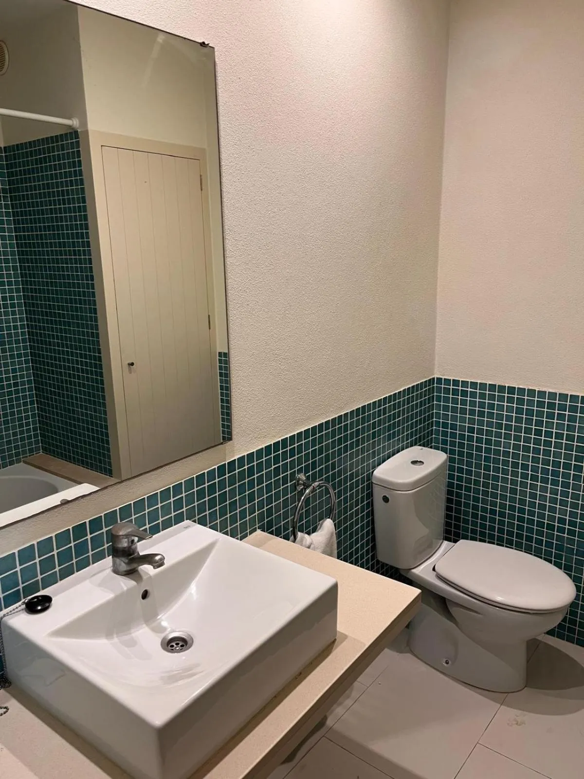 Bathroom in Apartamentos Son Bou Gardens By MENORCARENTALS