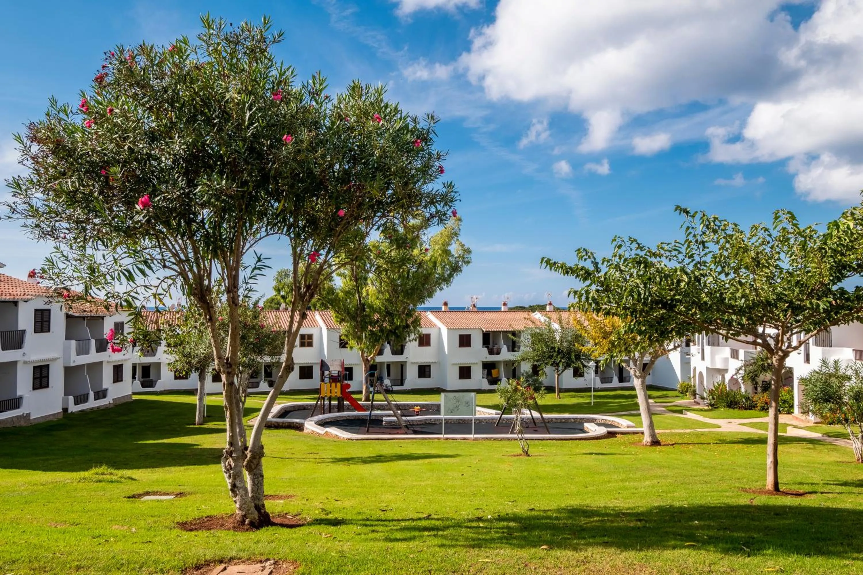 Garden in Apartamentos Son Bou Gardens By MENORCARENTALS