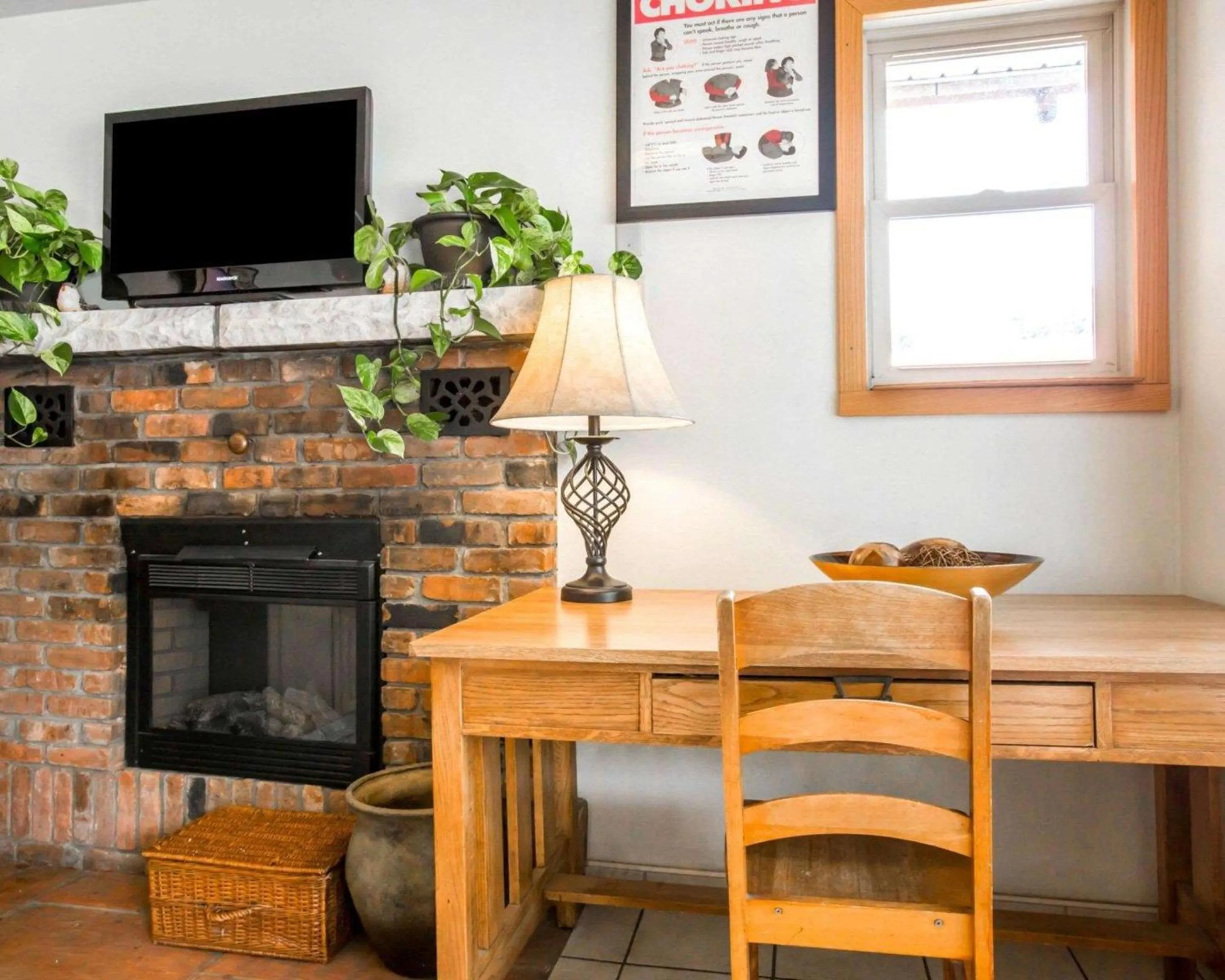 Lobby or reception in Rodeway Inn Lake Placid South
