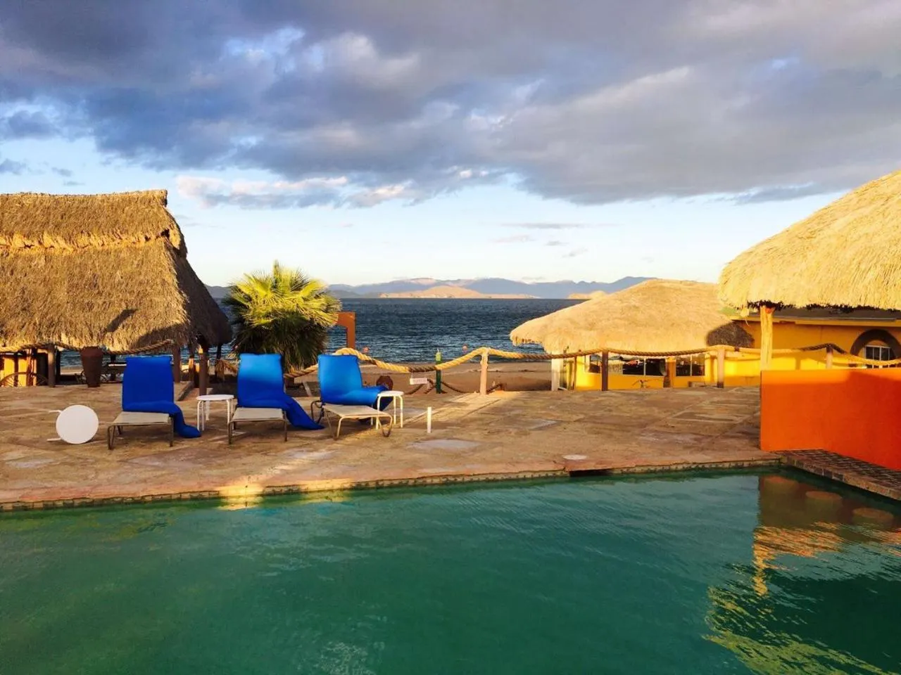 Swimming pool in Los Vientos Hotel