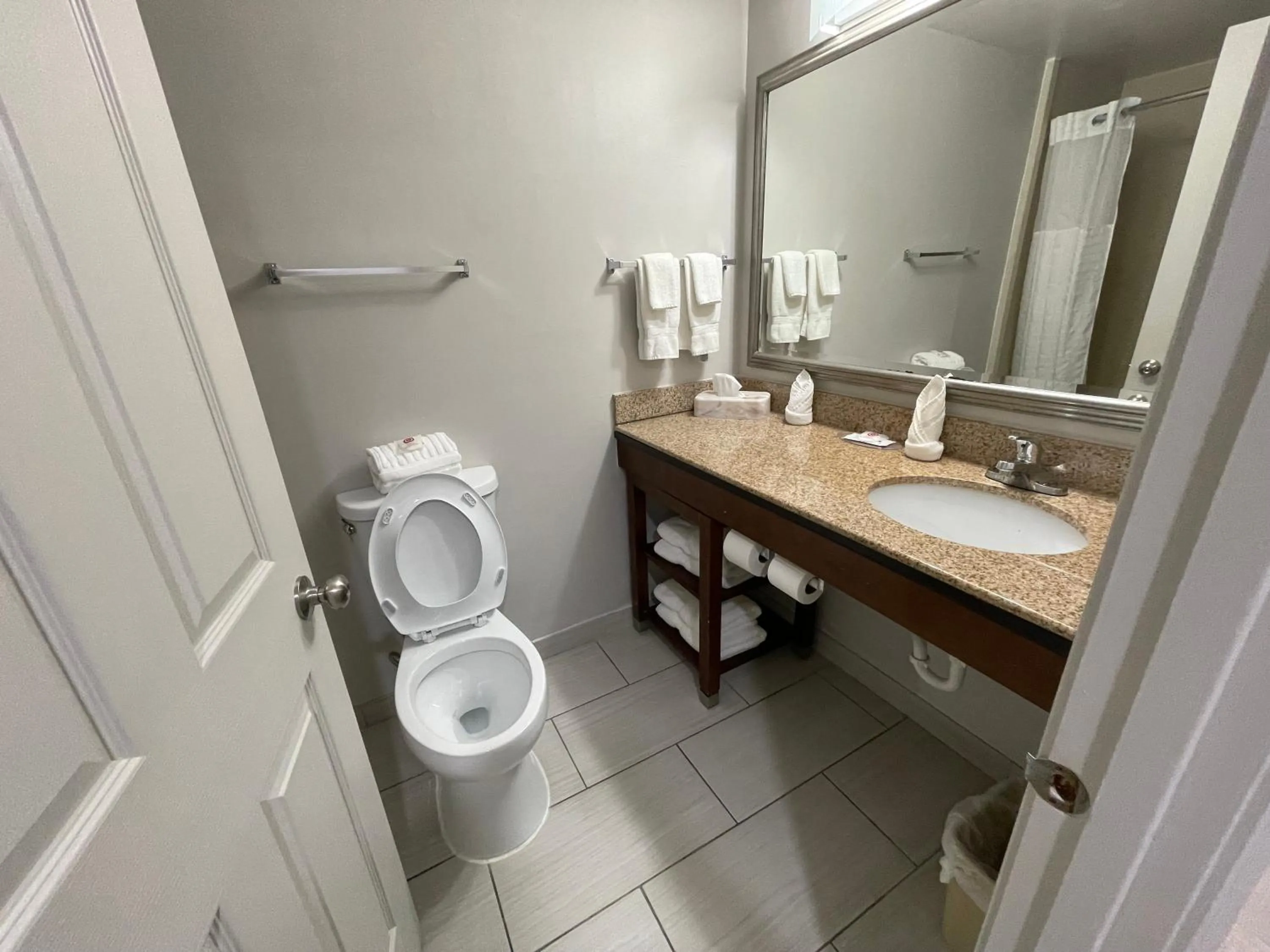 Toilet in Comfort Inn & Suites Syracuse-Carrier Circle