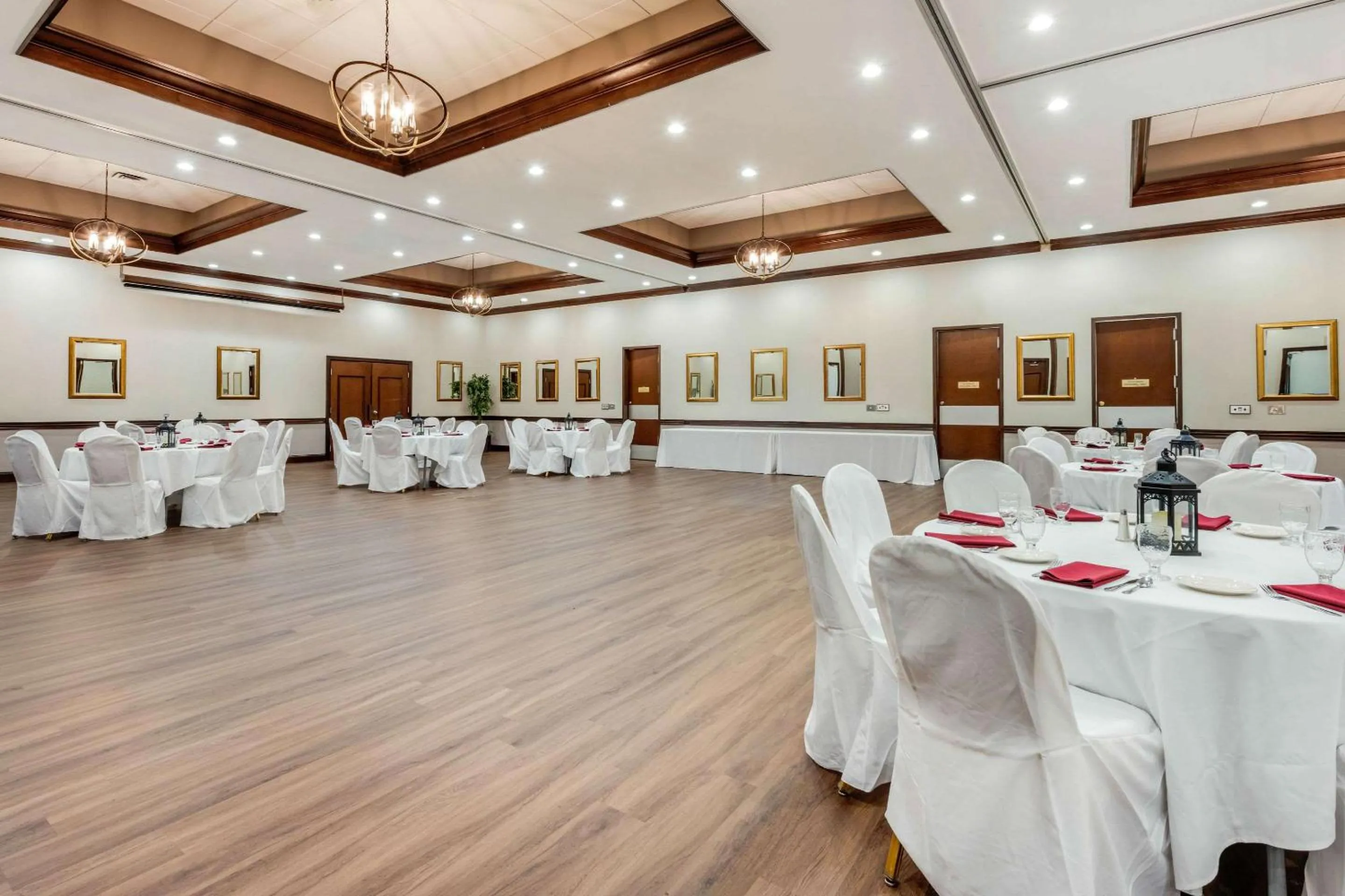 On site in Clarion Hotel Conference Center on Lake Erie