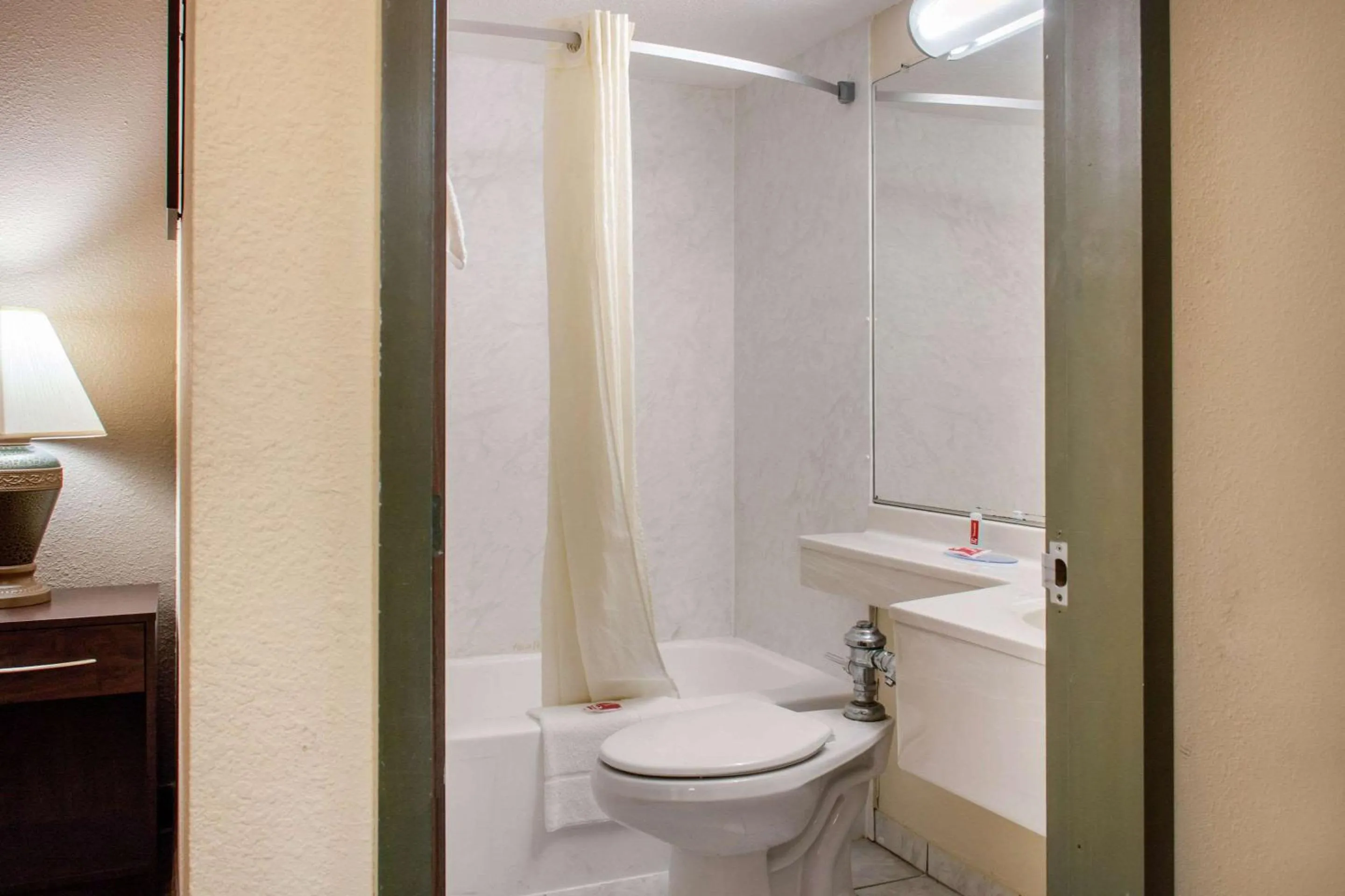 Bathroom in Econo Lodge Inn & Suites