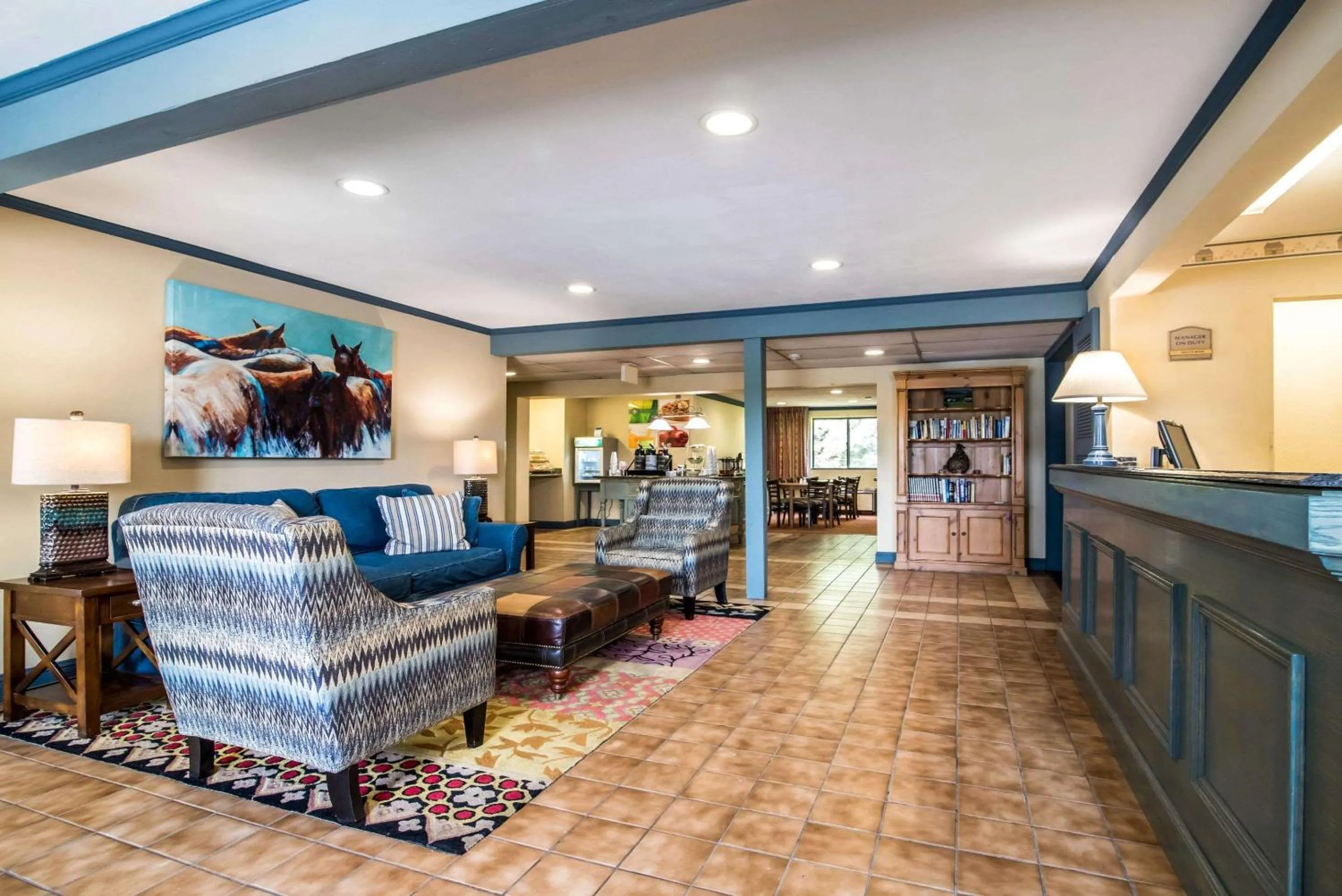 Lobby or reception in Quality Inn Cortland - University Area