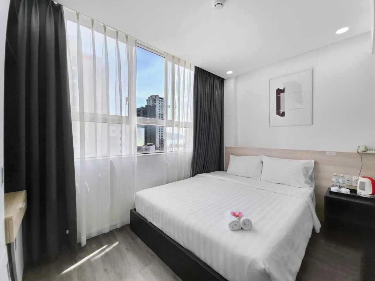 Bed in Larosa Hotel Nha Trang