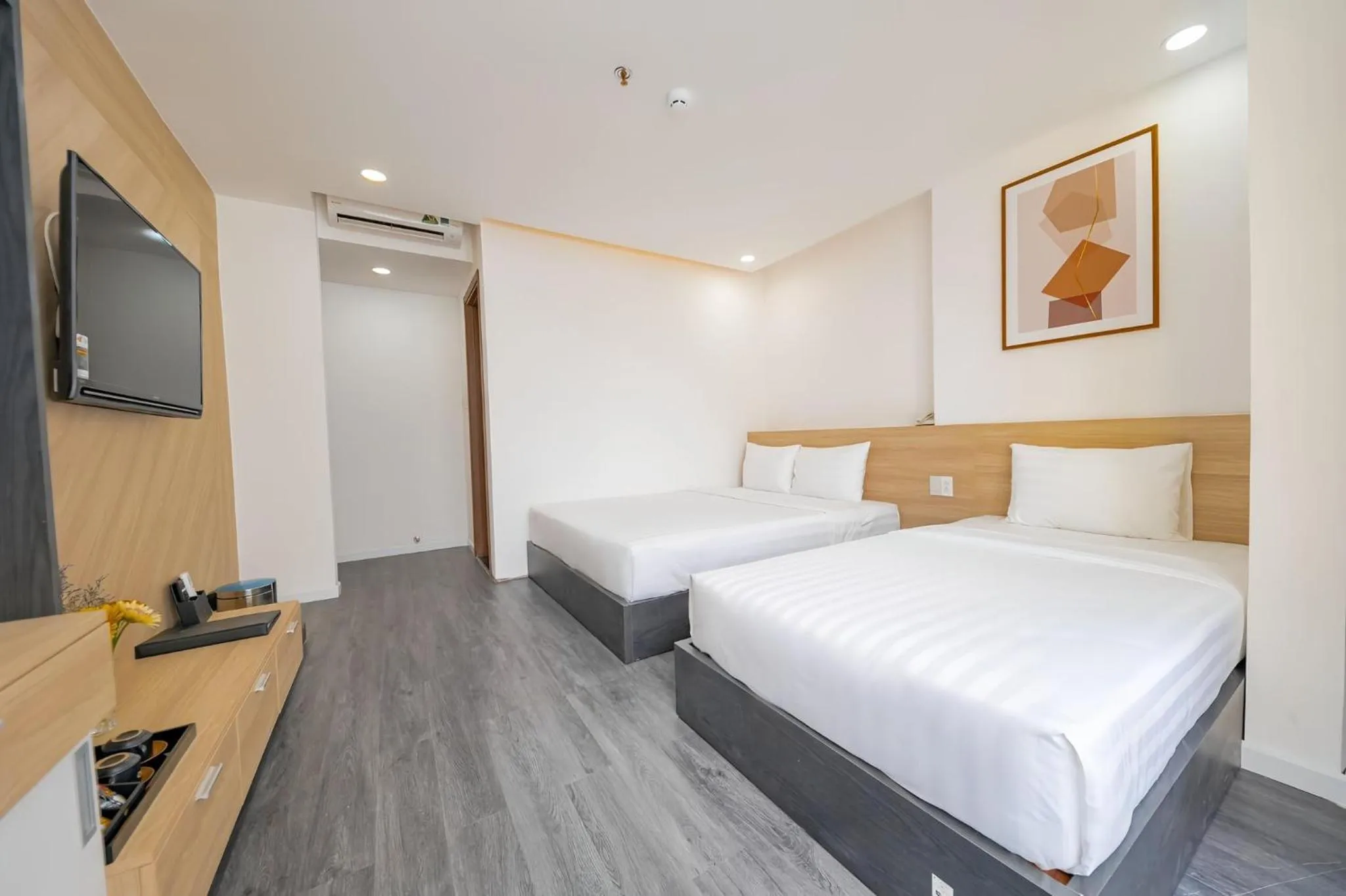 Bed in Larosa Hotel Nha Trang