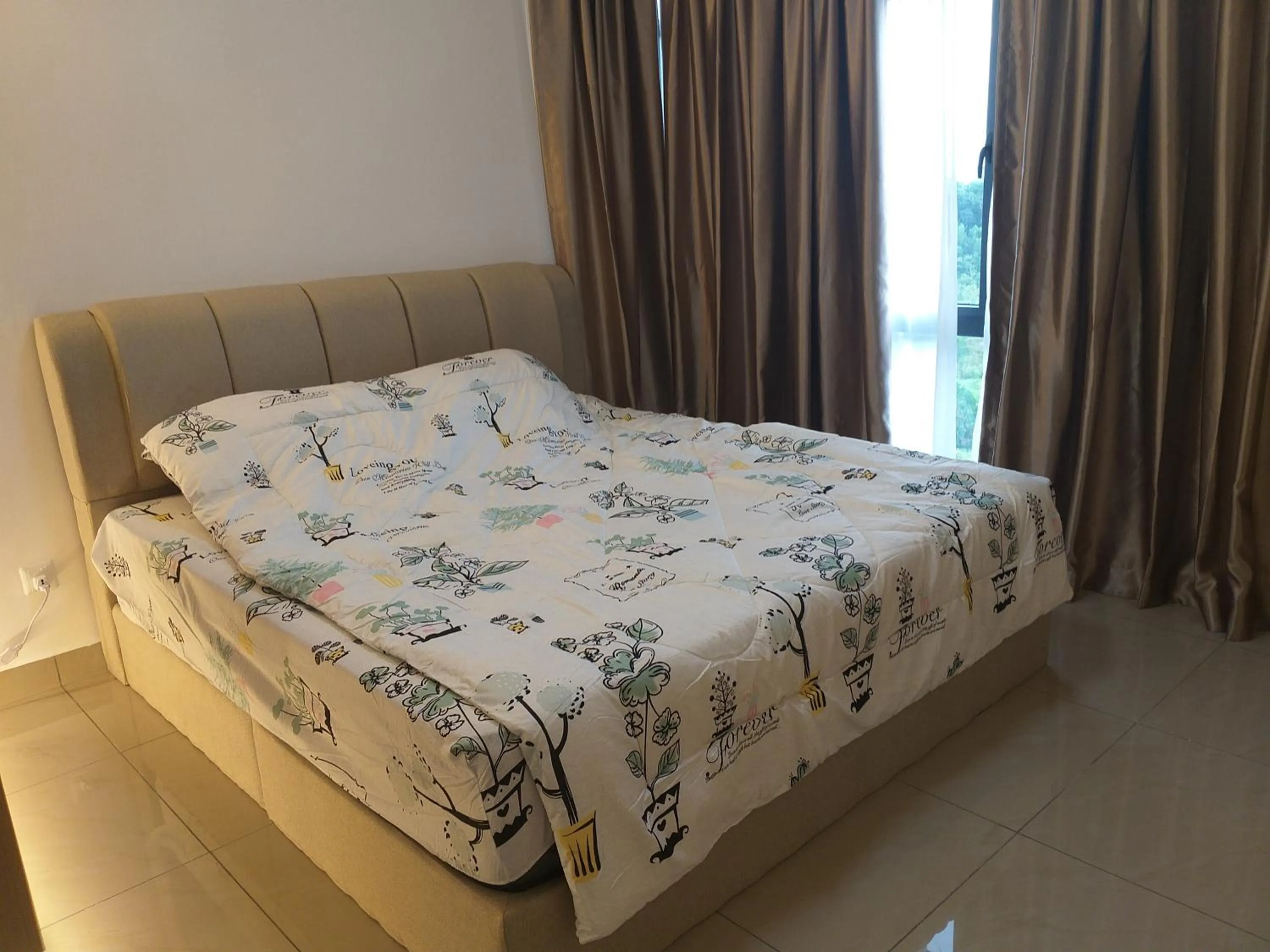 Bedroom, Bed in Kempas Indah @ The Secret Garden Homestay