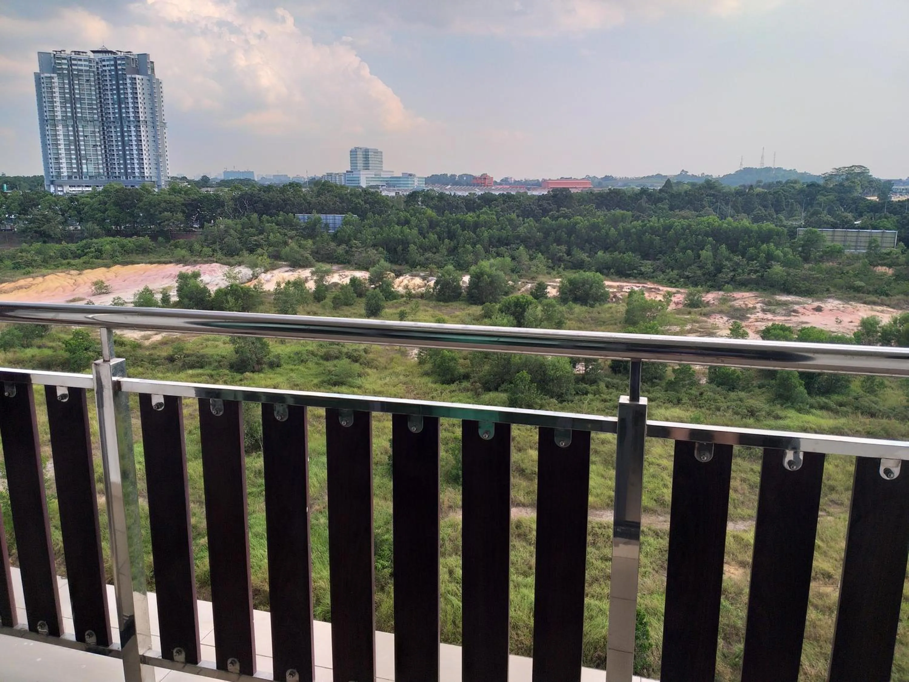 Balcony/Terrace in Kempas Indah @ The Secret Garden Homestay