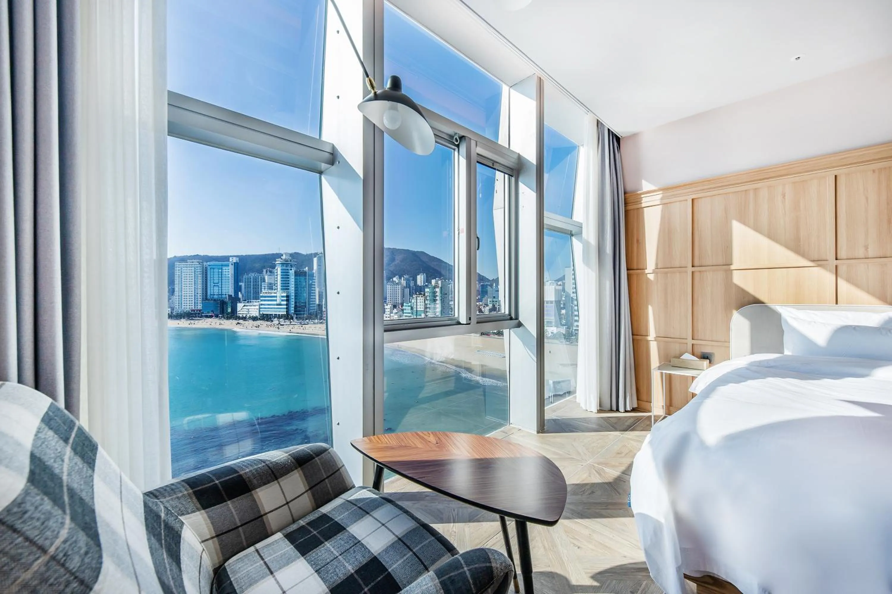 Natural landscape, Bed in H Avenue Gwanganri Beach