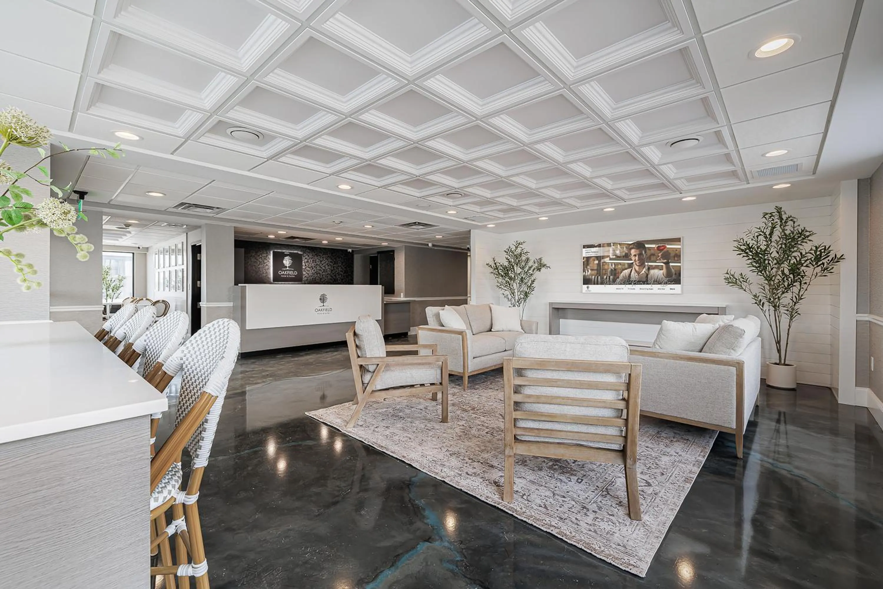 Lobby or reception in Oakfield Hotel & Suites Rochester, an Ascend Collection Hotel