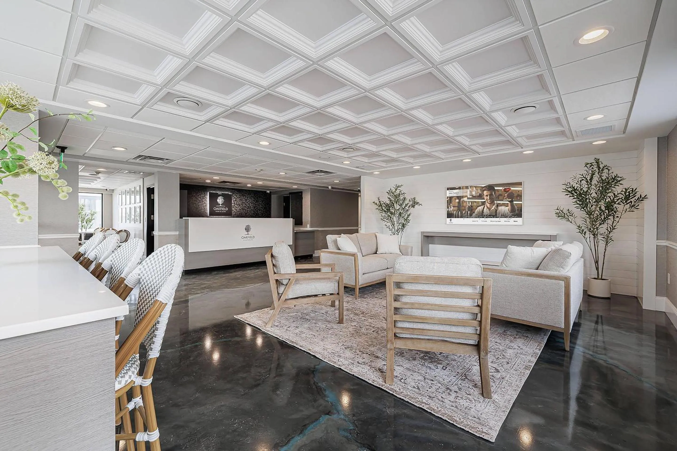 Lobby or reception in Oakfield Hotel & Suites Rochester, an Ascend Collection Hotel