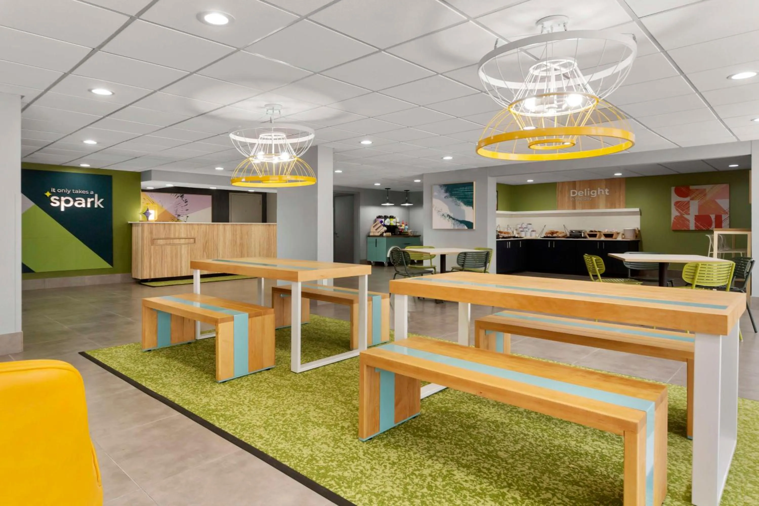 Lobby or reception in Spark By Hilton Grand Prairie